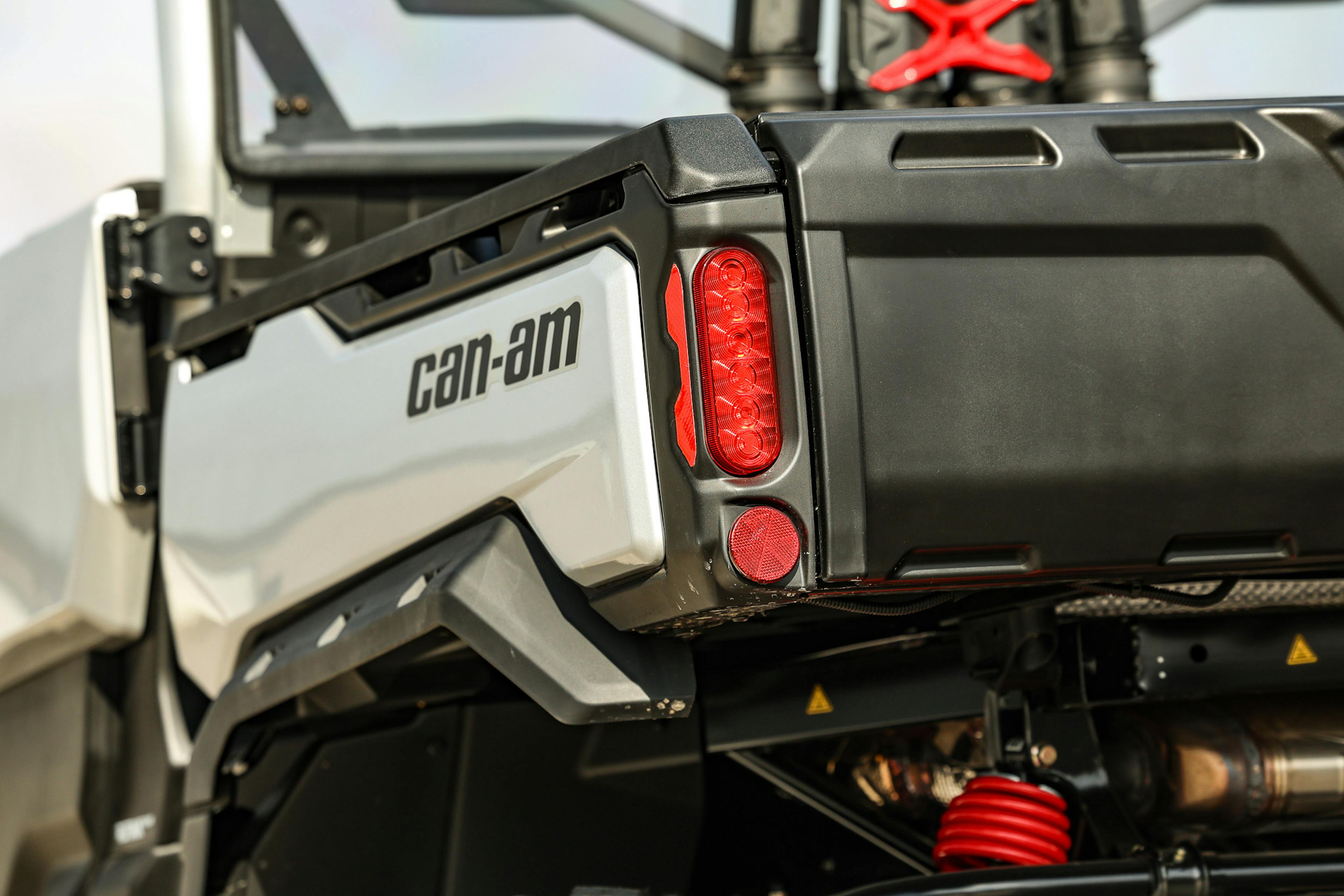 2024 Can-Am Defender HD10 XMR driver taillight