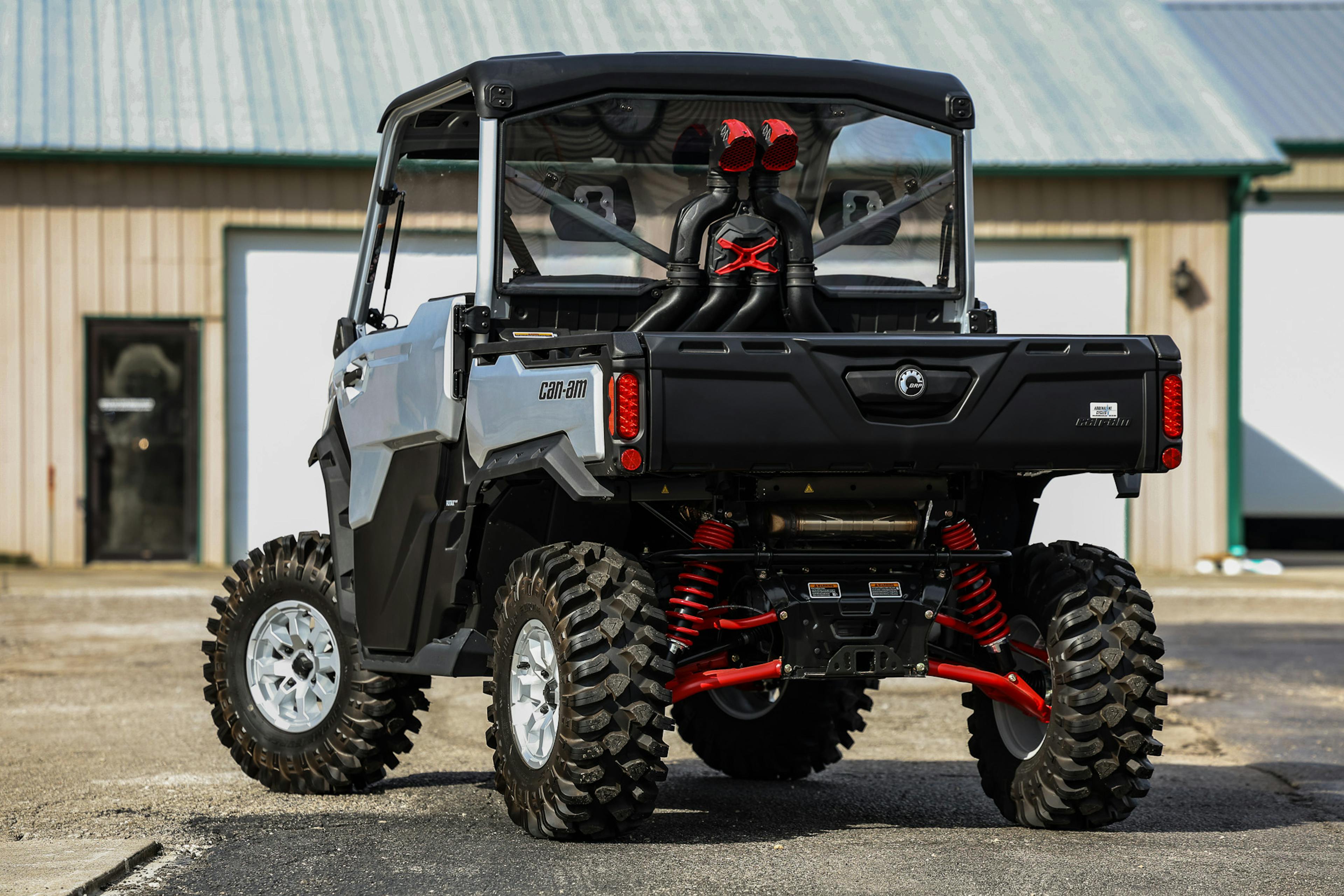 2024 Can-Am Defender HD10 XMR driver rear 3/4 narrow