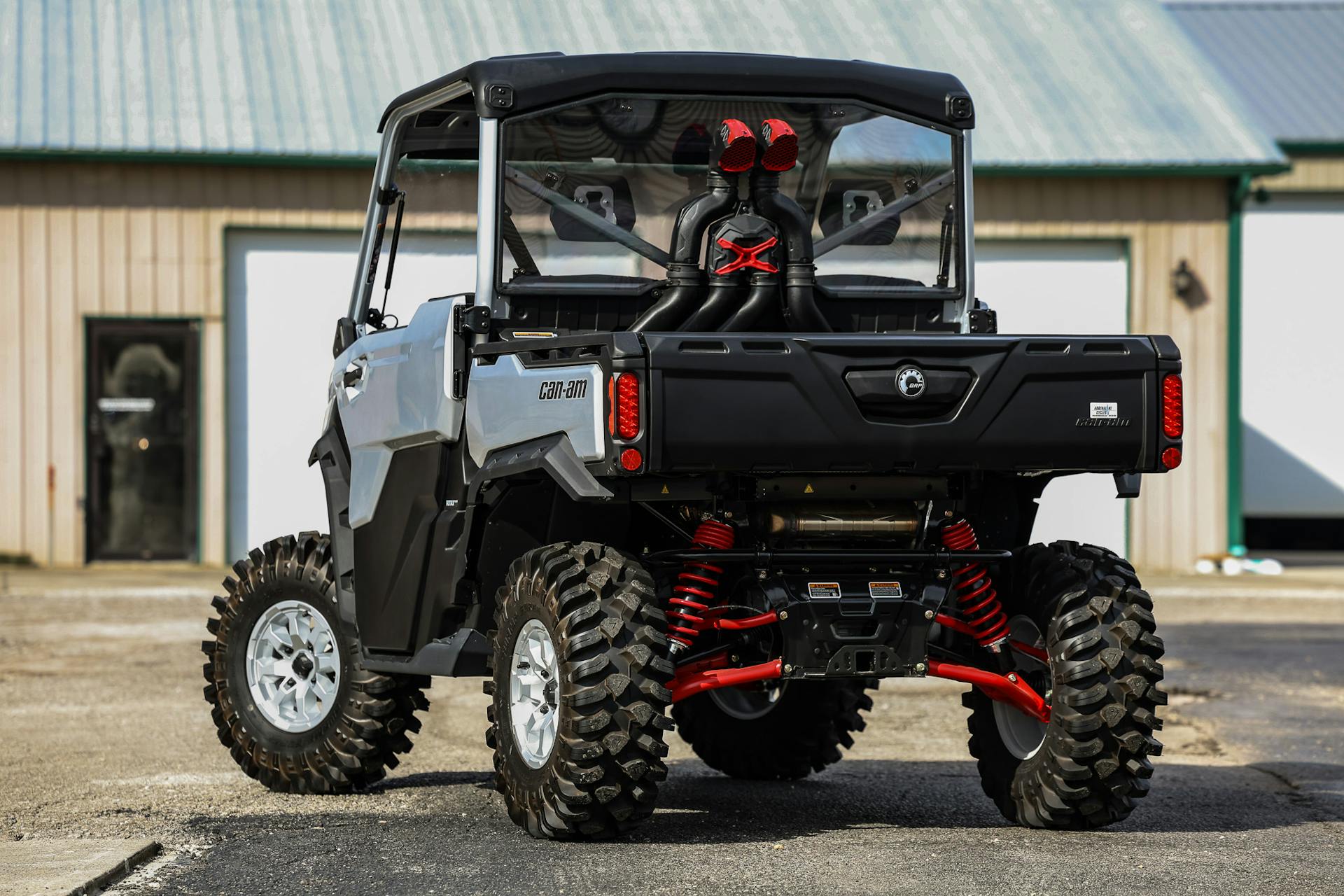 2024 Can-Am Defender HD10 XMR driver rear 3/4 narrow