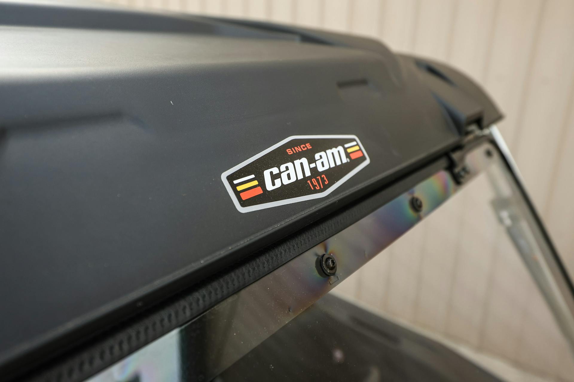 2024 Can-Am Defender HD10 XMR roof badge detail