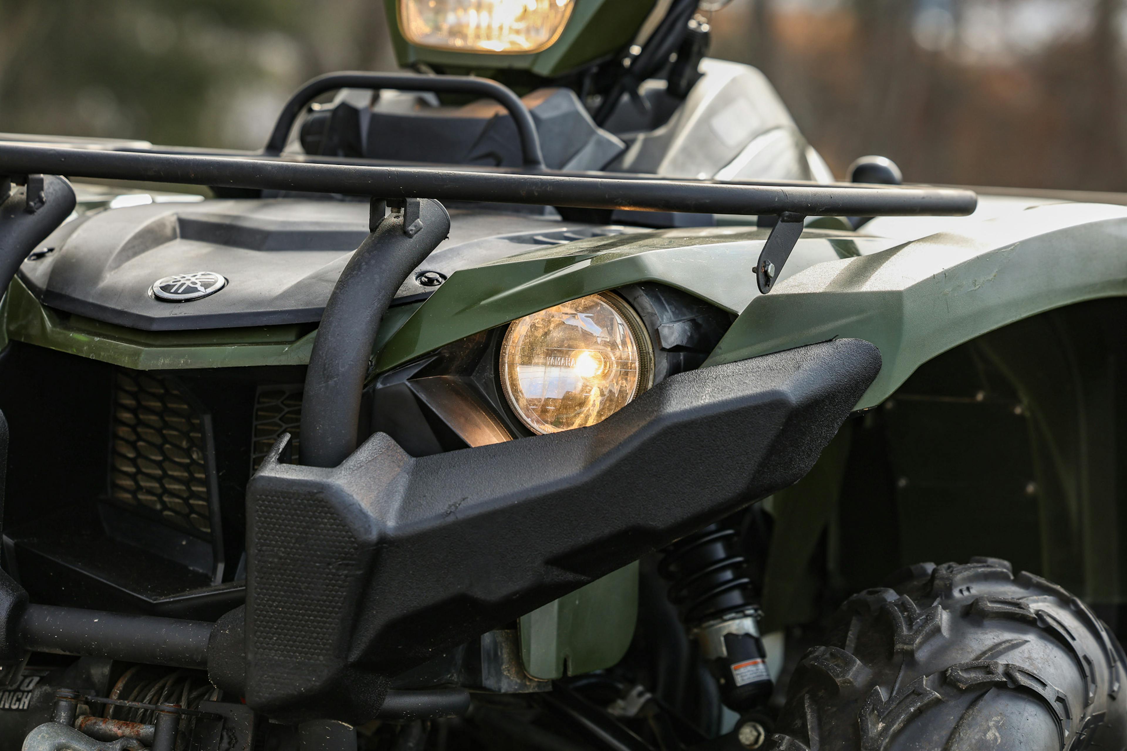 2021 Yamaha Kodiak 450 driver headlight