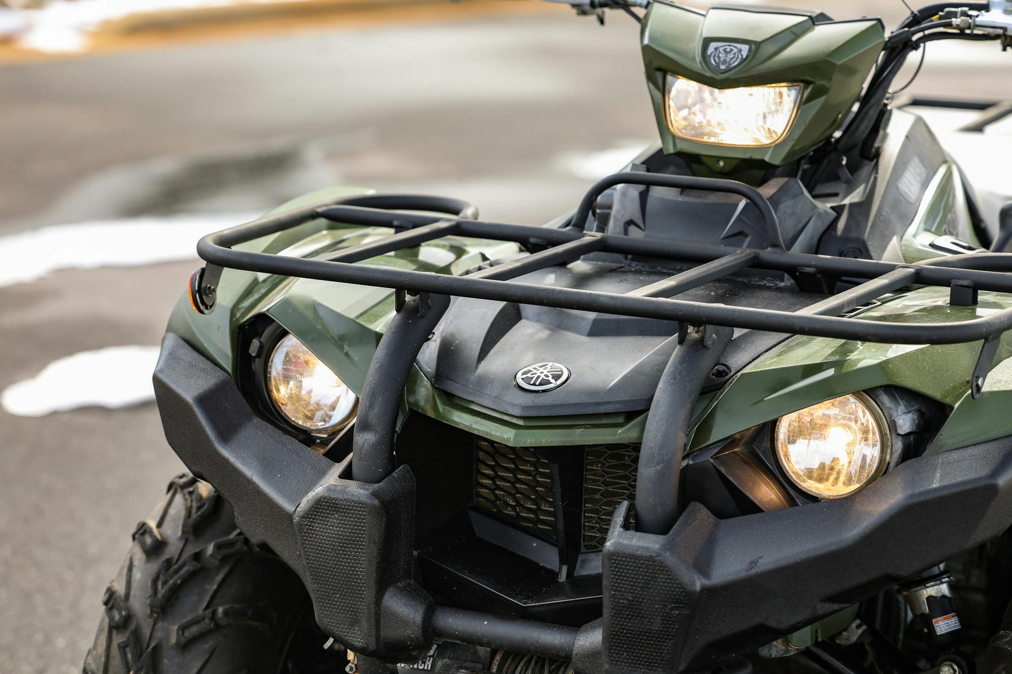 2021 Yamaha Kodiak 450 Front end close