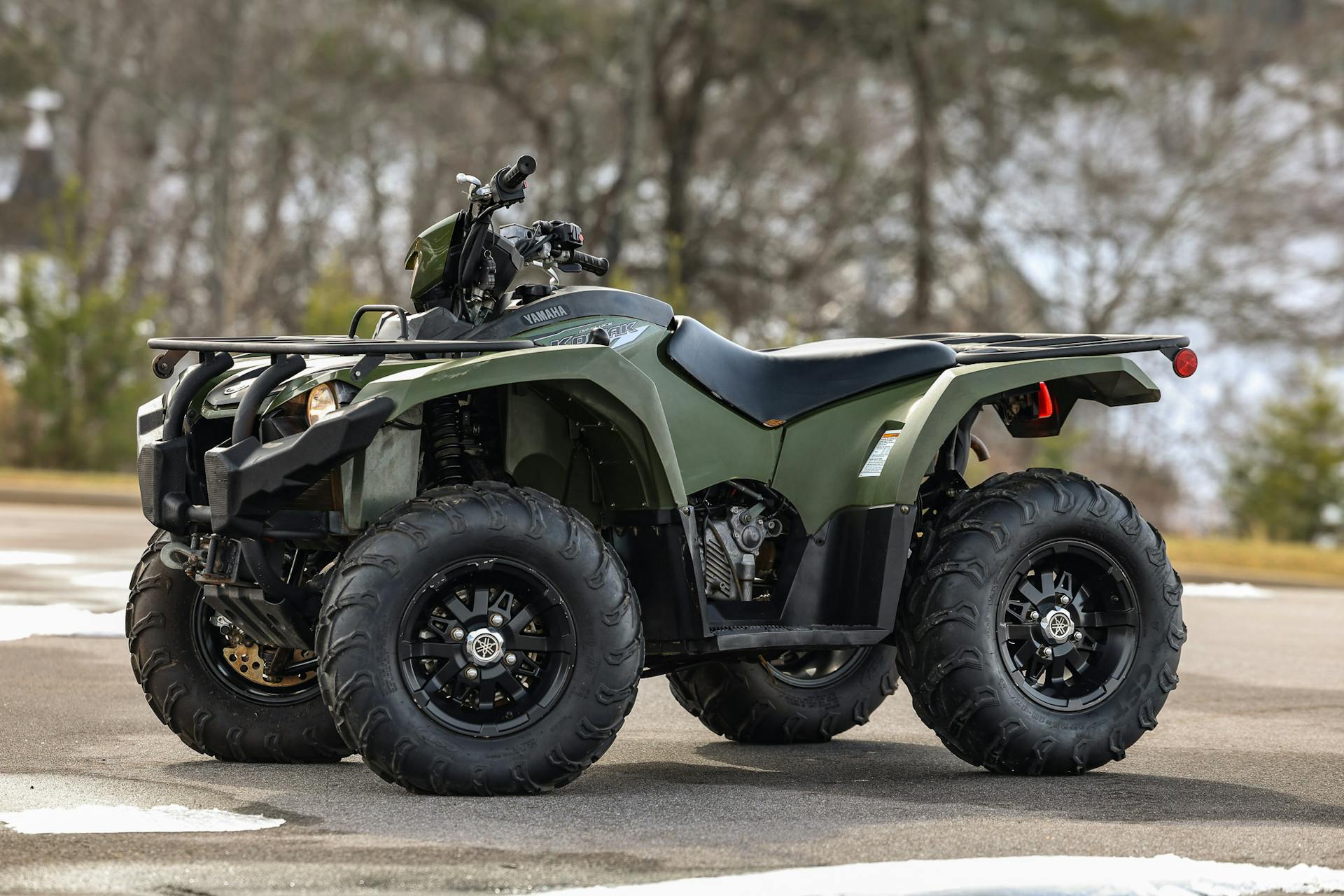 2021 Yamaha Kodiak 450 driver wide