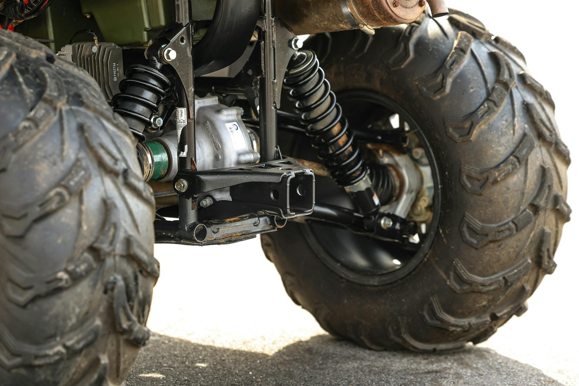 2021 Yamaha Kodiak 450 rear suspension/hitch