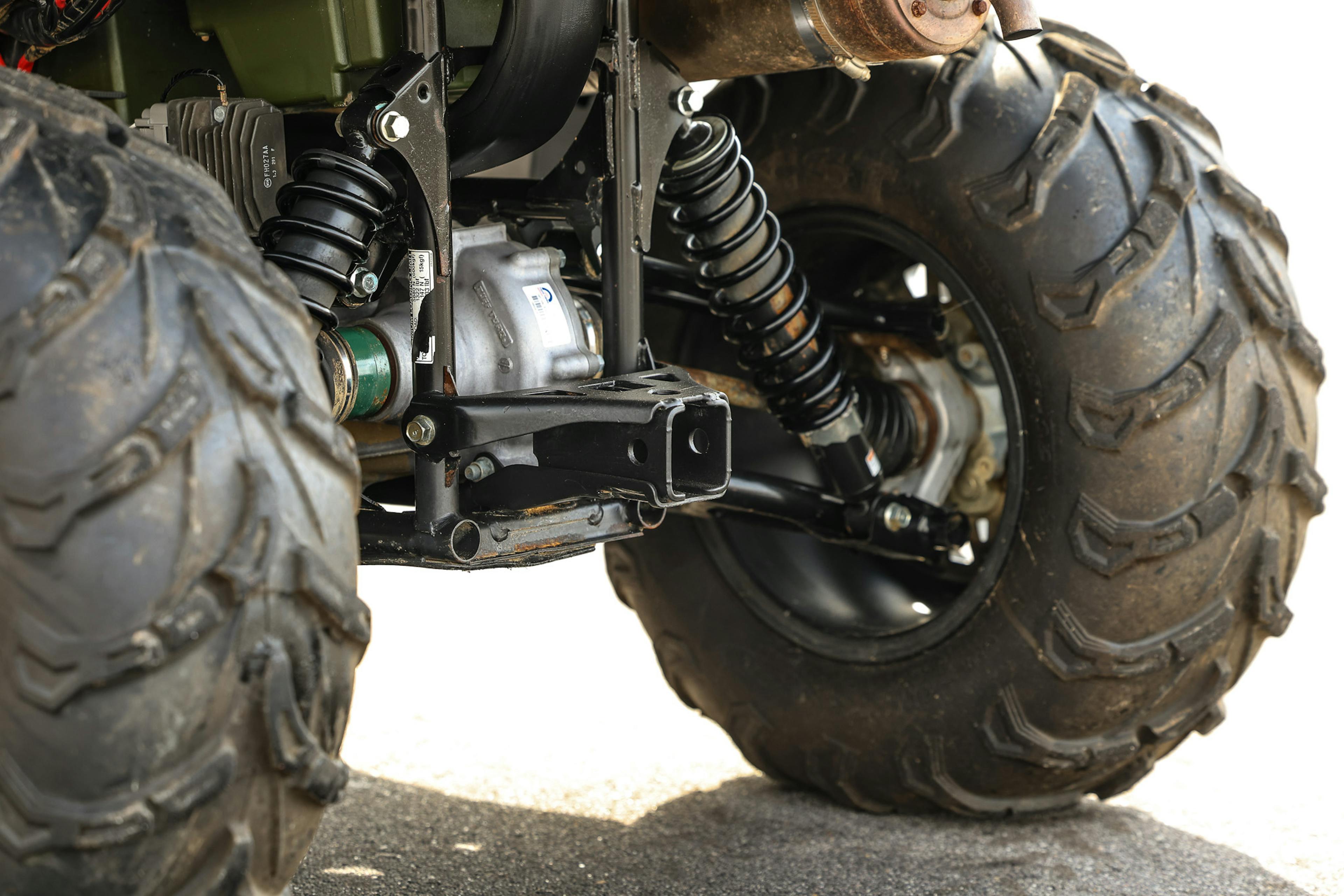 2021 Yamaha Kodiak 450 rear suspension/hitch