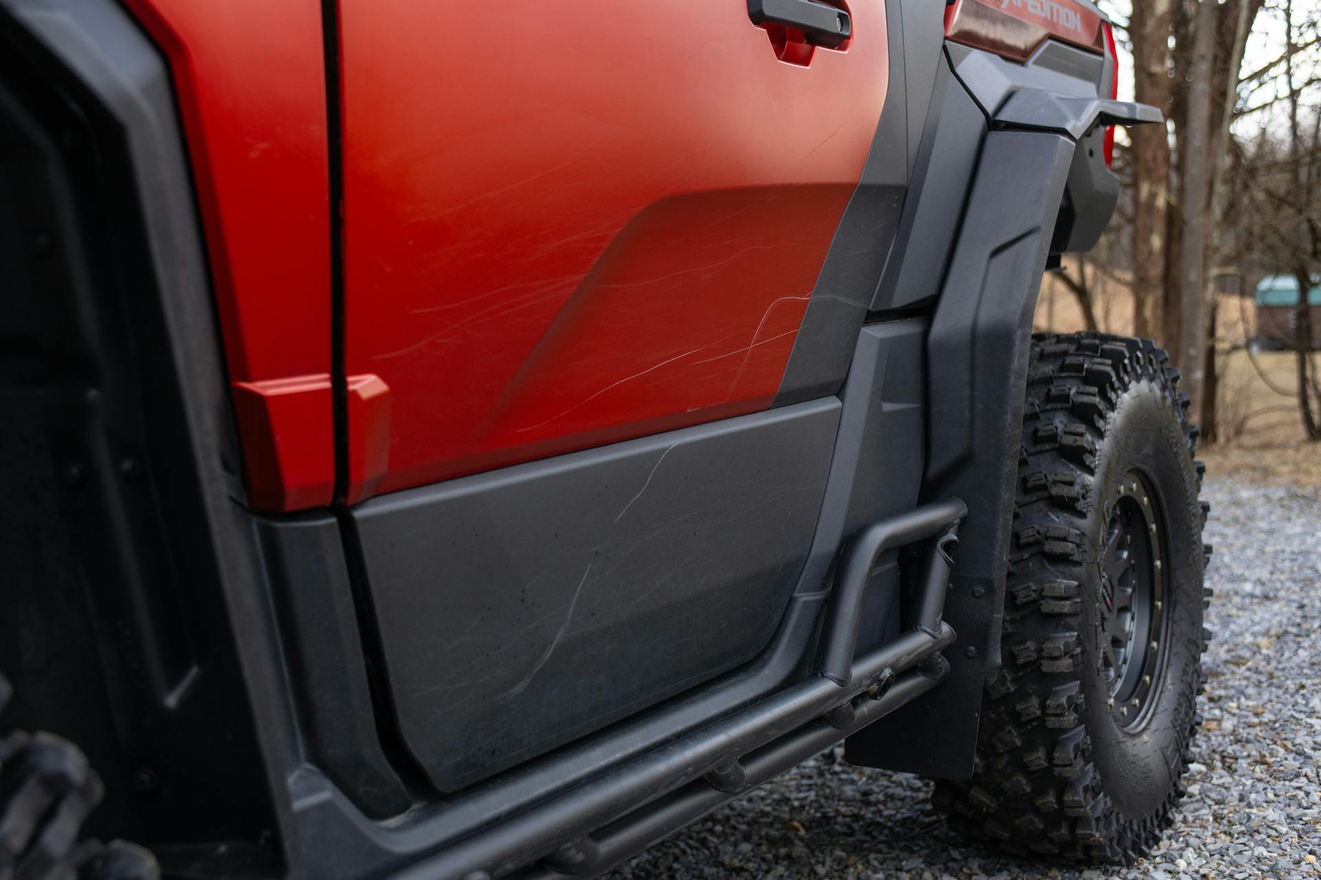 2024 Polaris Xpedition ADV Northstar  driver side pin stripes 1