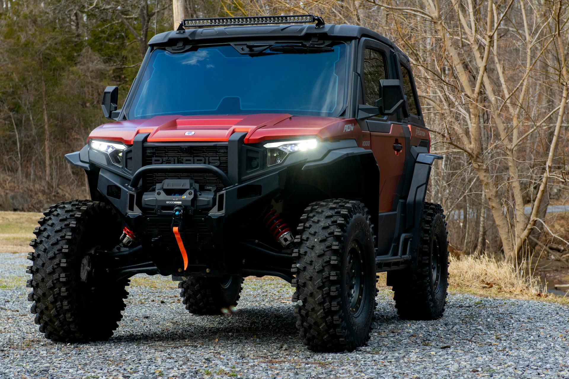 2024 Polaris Xpedition ADV Northstar front driver 3/4