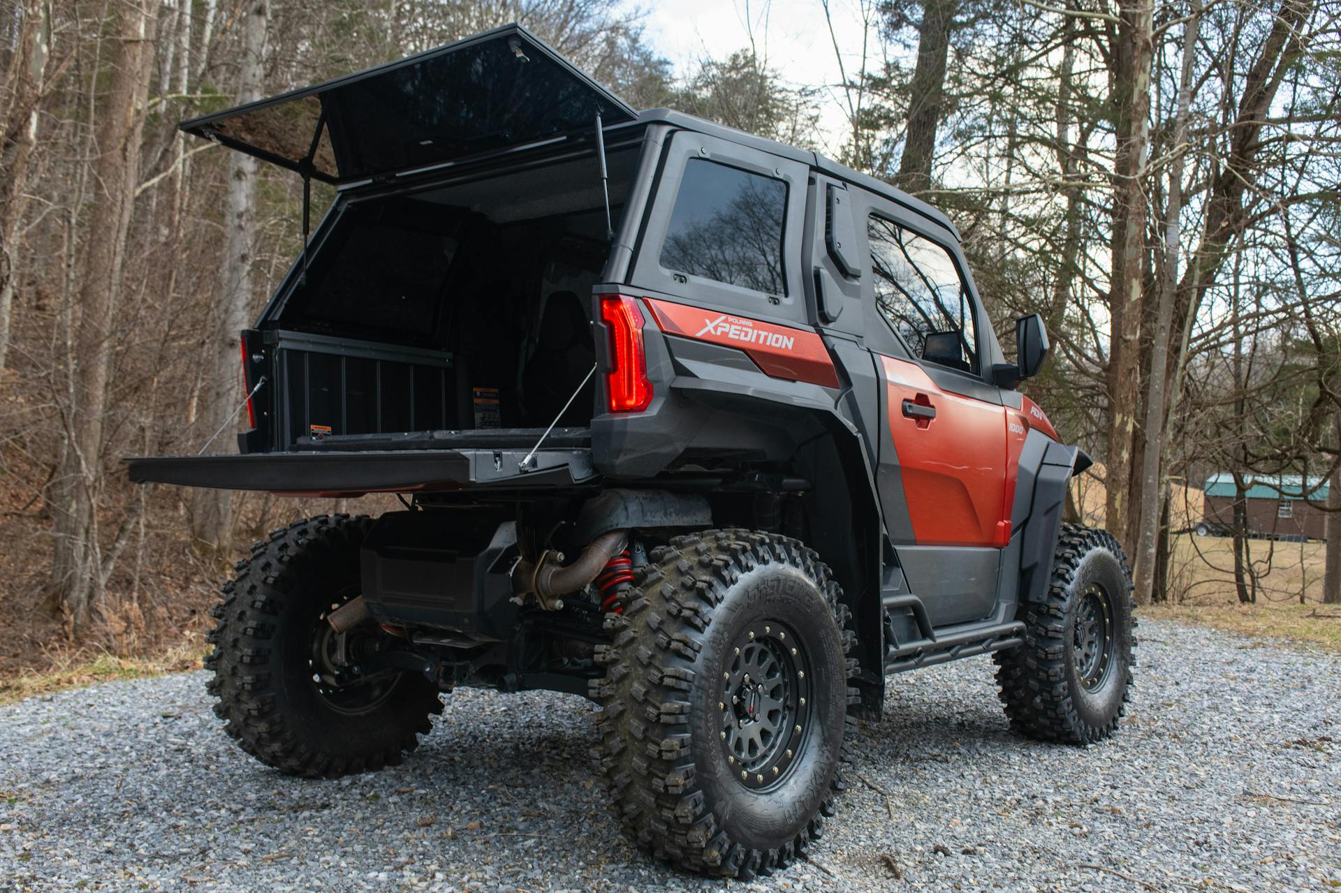 2024 Polaris Xpedition ADV Northstar  passenger rear 3/4 open