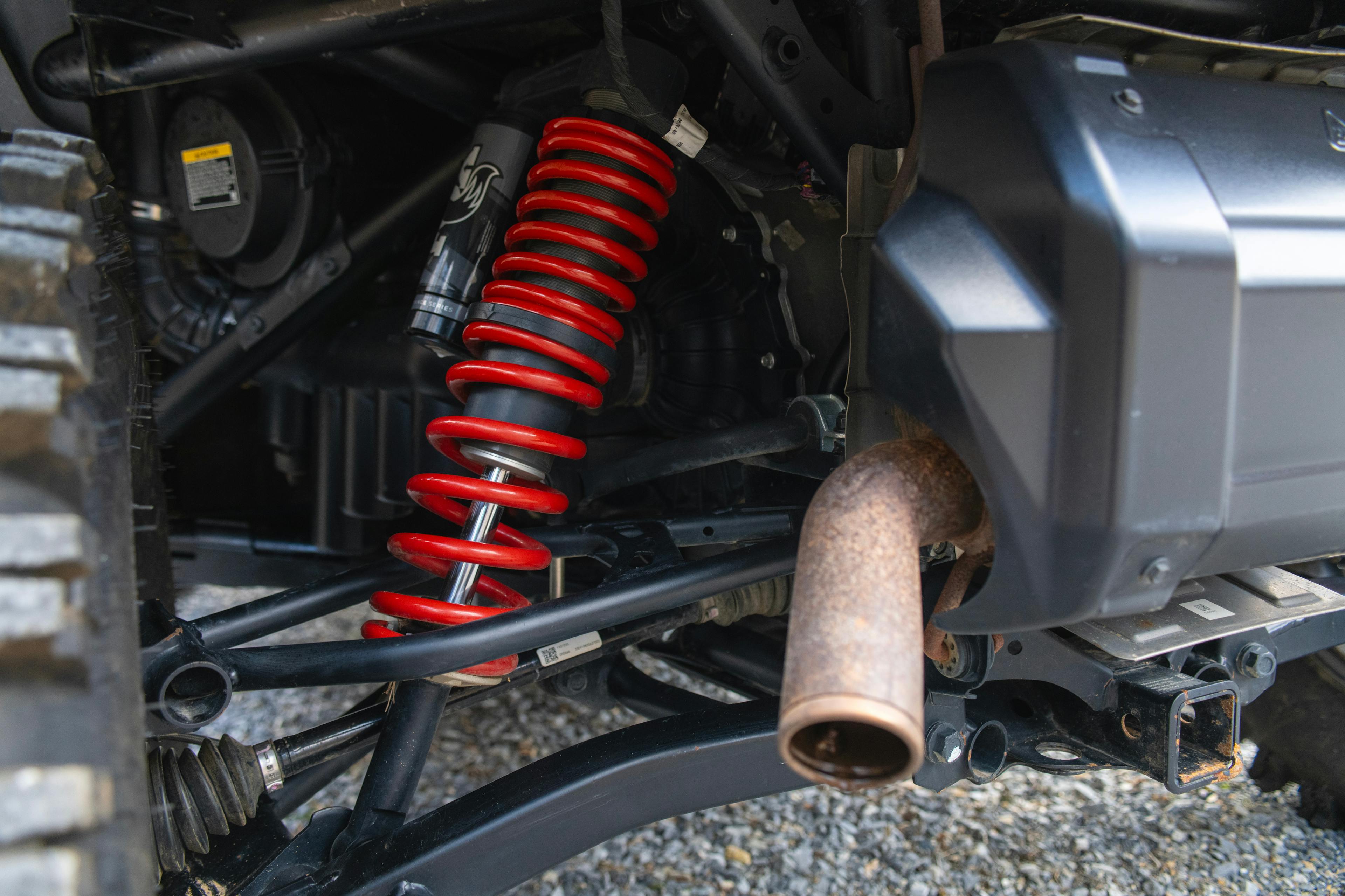 2024 Polaris Xpedition ADV Northstar  driver side rear suspension