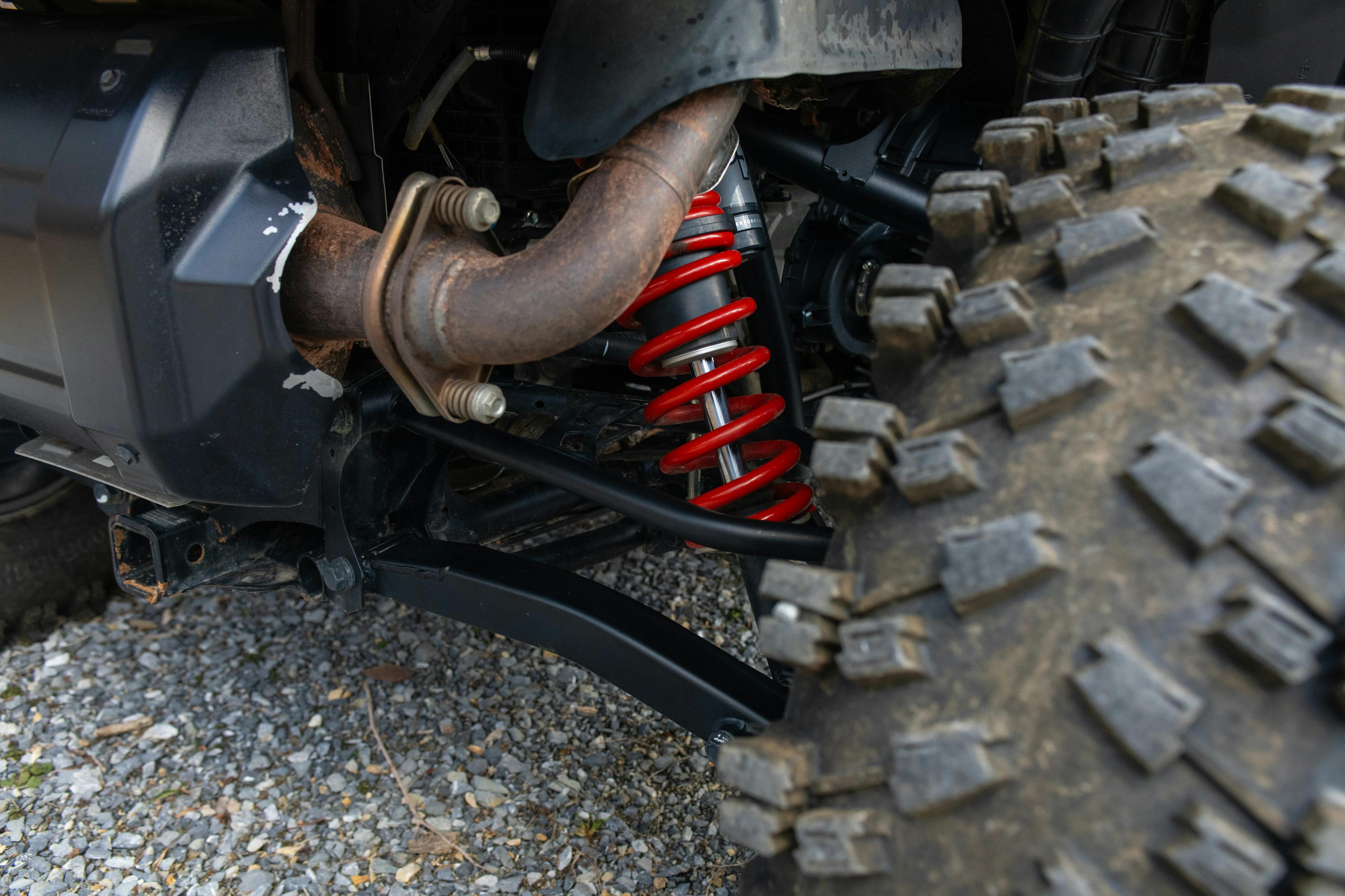 2024 Polaris Xpedition ADV Northstar  passenger side rear suspension