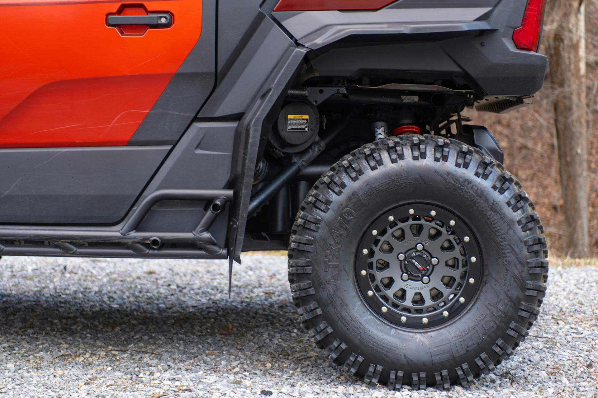 2024 Polaris Xpedition ADV Northstar  driver rear tire