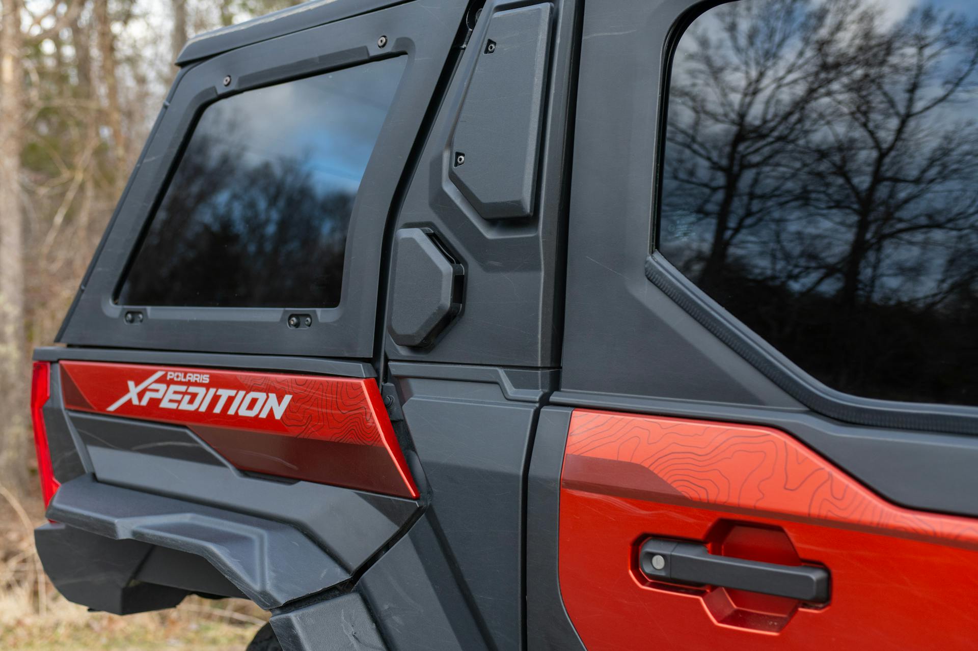 2024 Polaris Xpedition ADV Northstar  passenger door/window