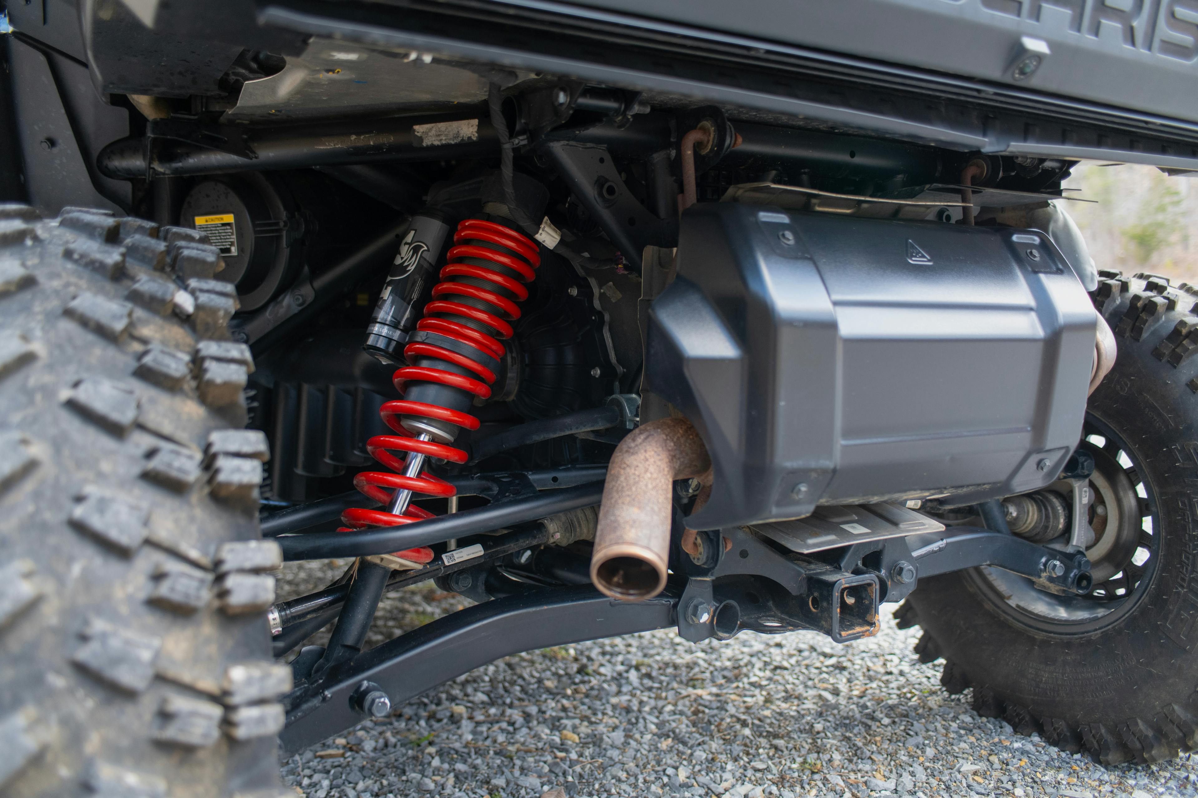 2024 Polaris Xpedition ADV Northstar  rear suspension/exhaust