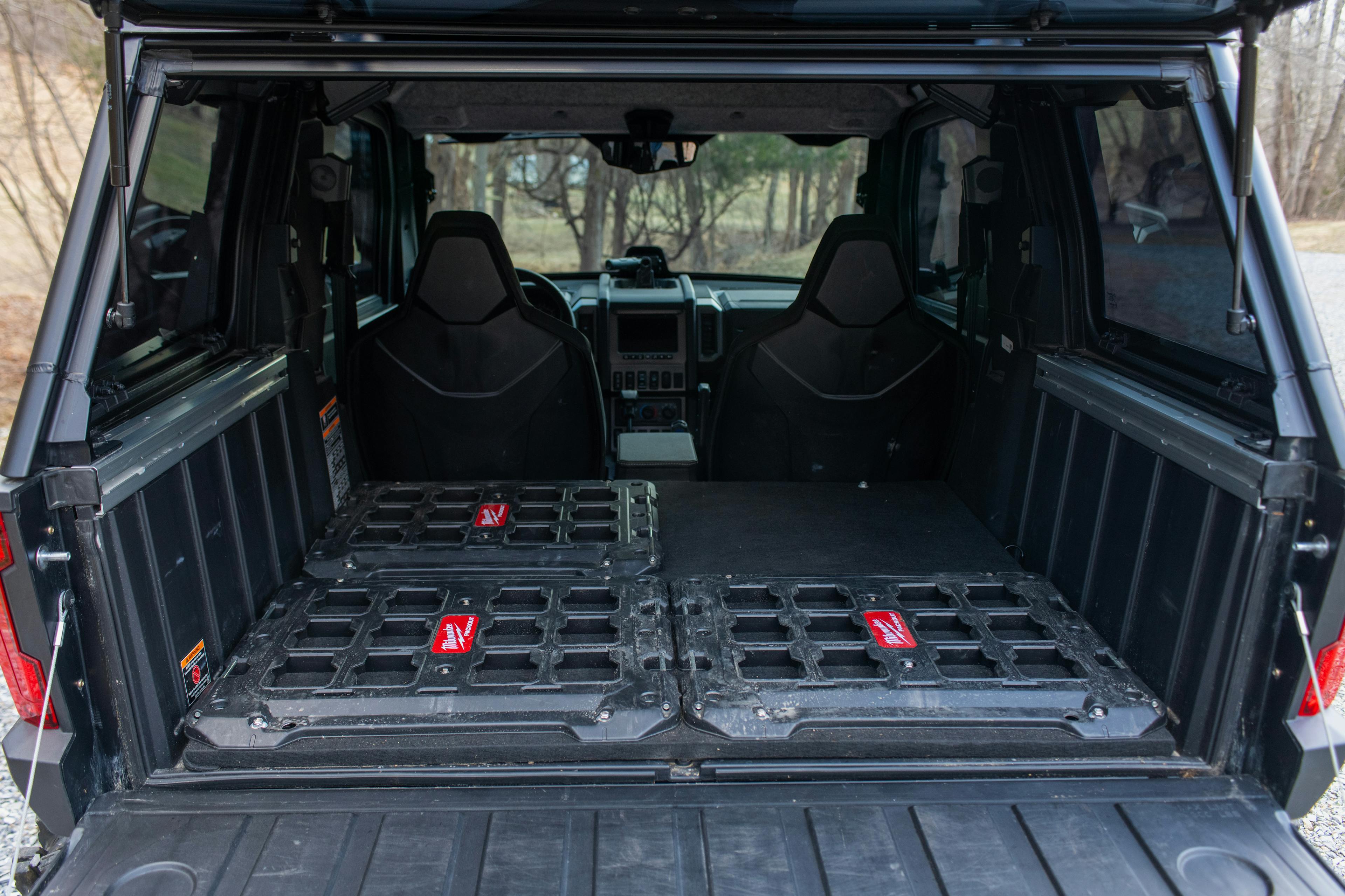2024 Polaris Xpedition ADV Northstar  cargo area