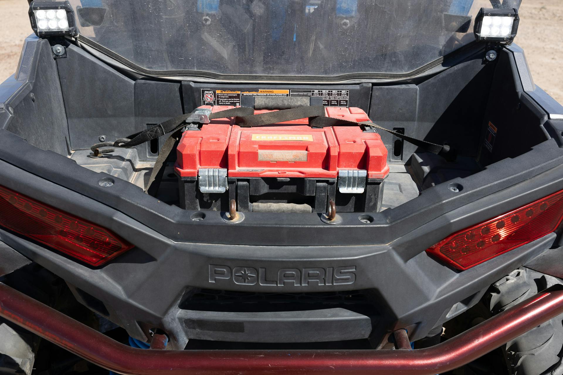 2020 Polaris RZR 1000S EPS cargo bed