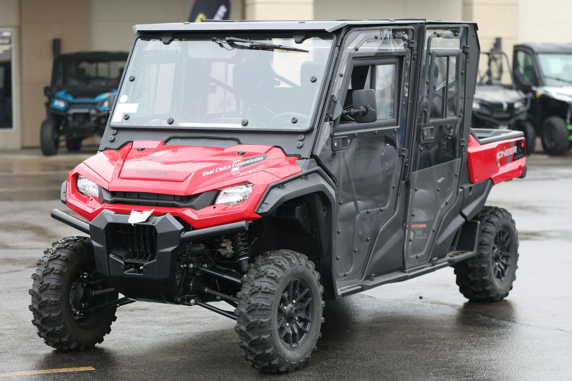 2024 Honda Pioneer 1000-6 DLX driver front 3/4 narrow