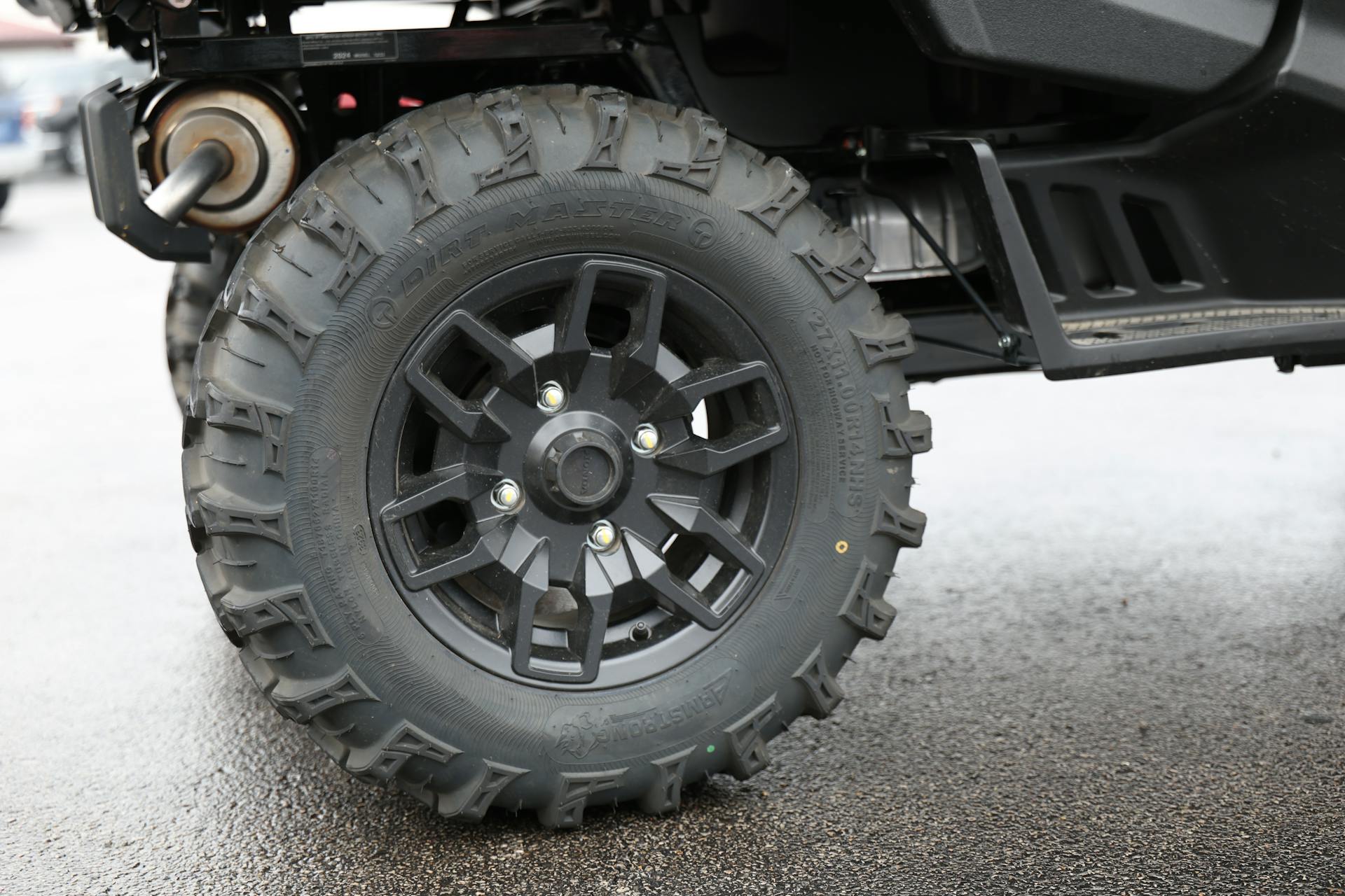 2024 Honda Pioneer 1000-6 DLX passenger side rear tire