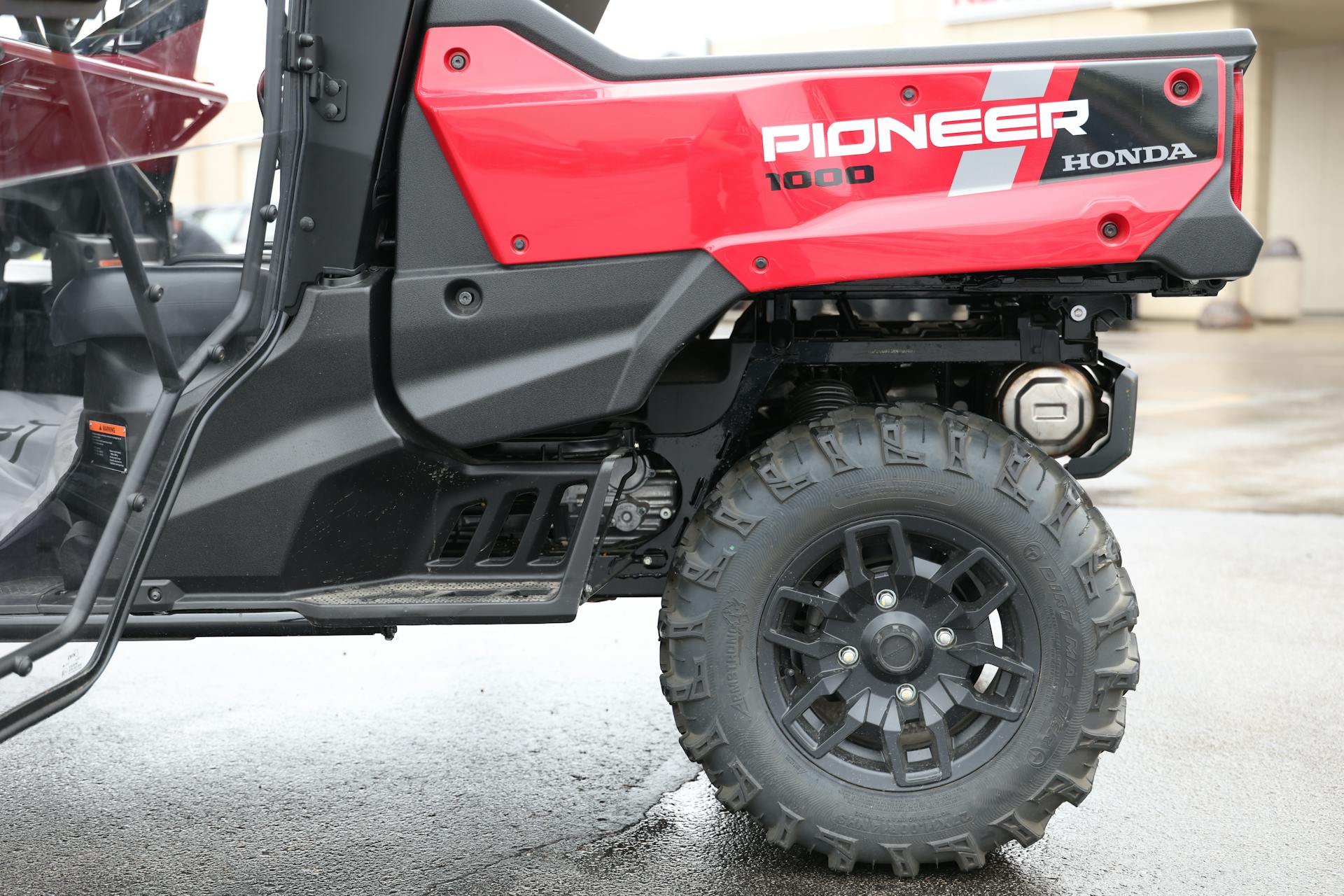 2024 Honda Pioneer 1000-6 DLX driver side rear tire