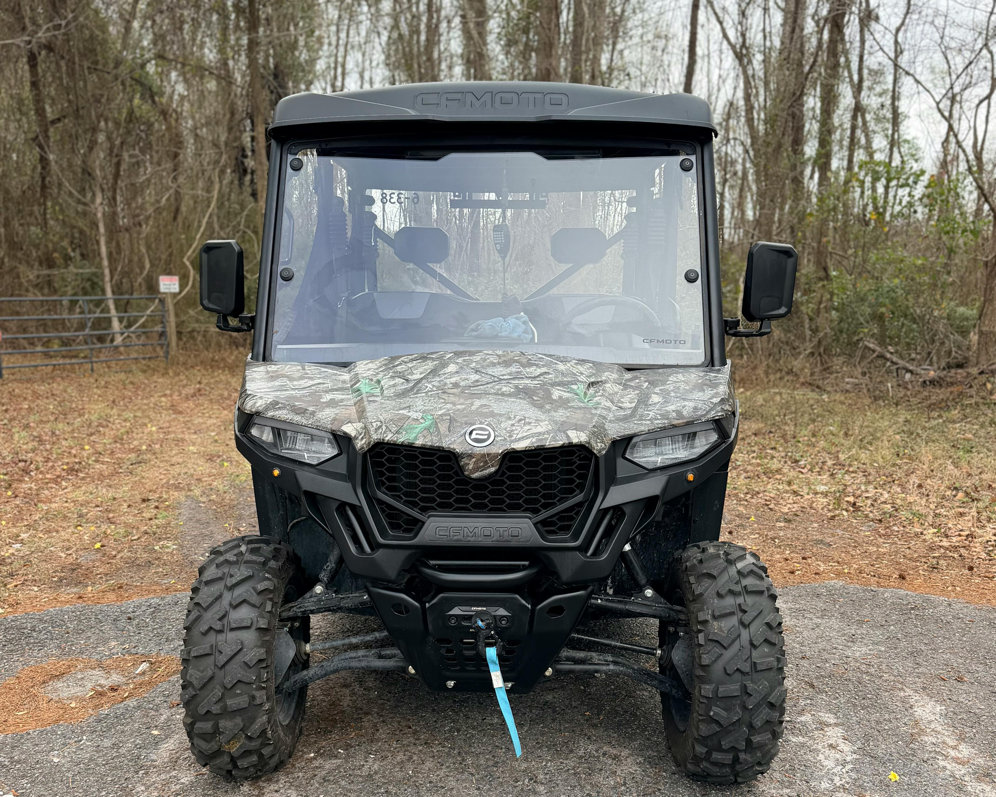 2025 CFMoto UForce 800 XL front wide