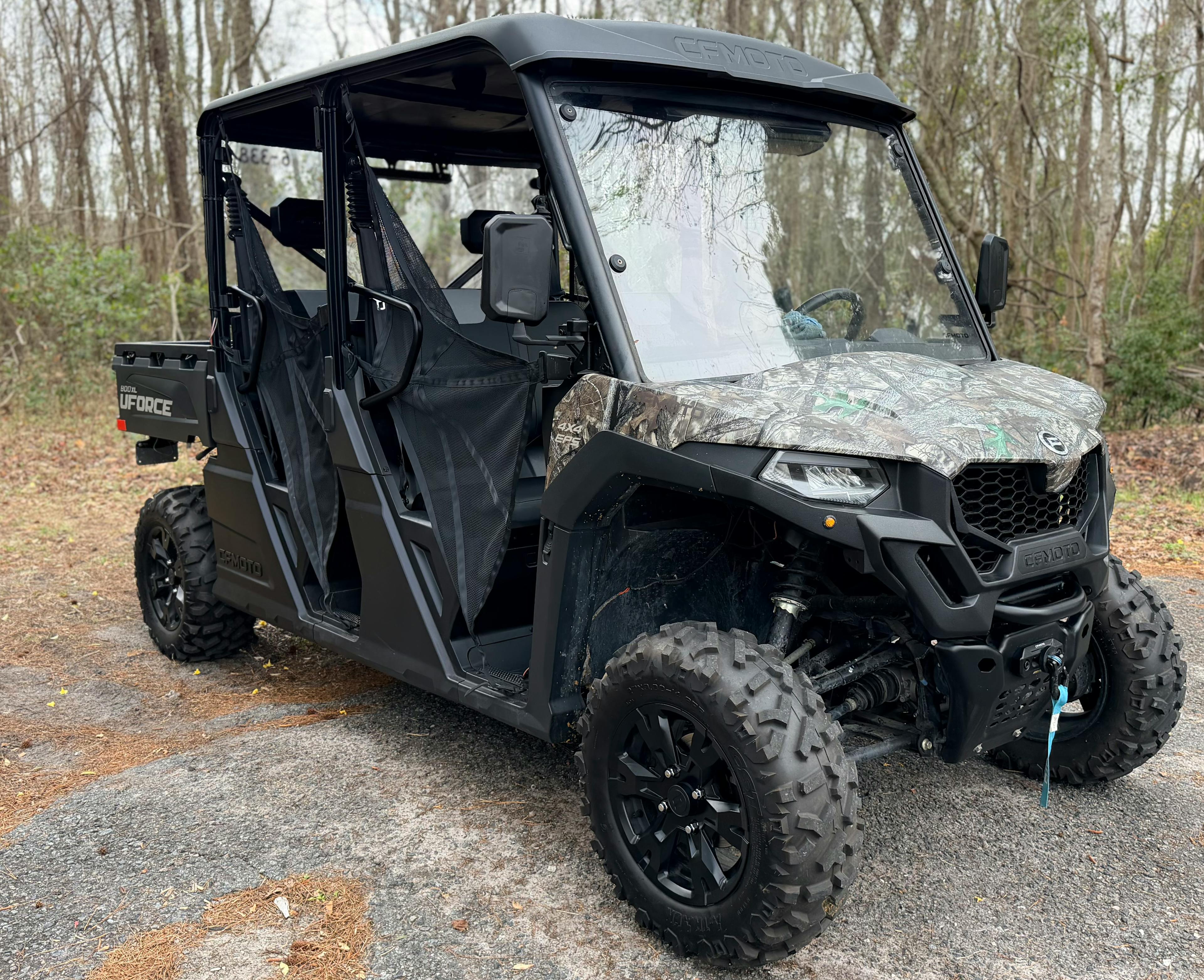 2025 CFMoto UForce 800 XL front 3/4 passenger