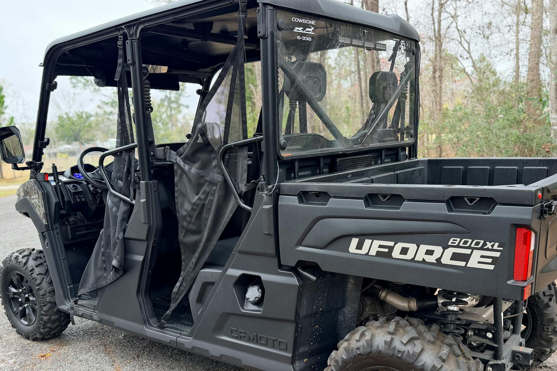 2025 CFMoto UForce 800 XL driver rear 3/4 close