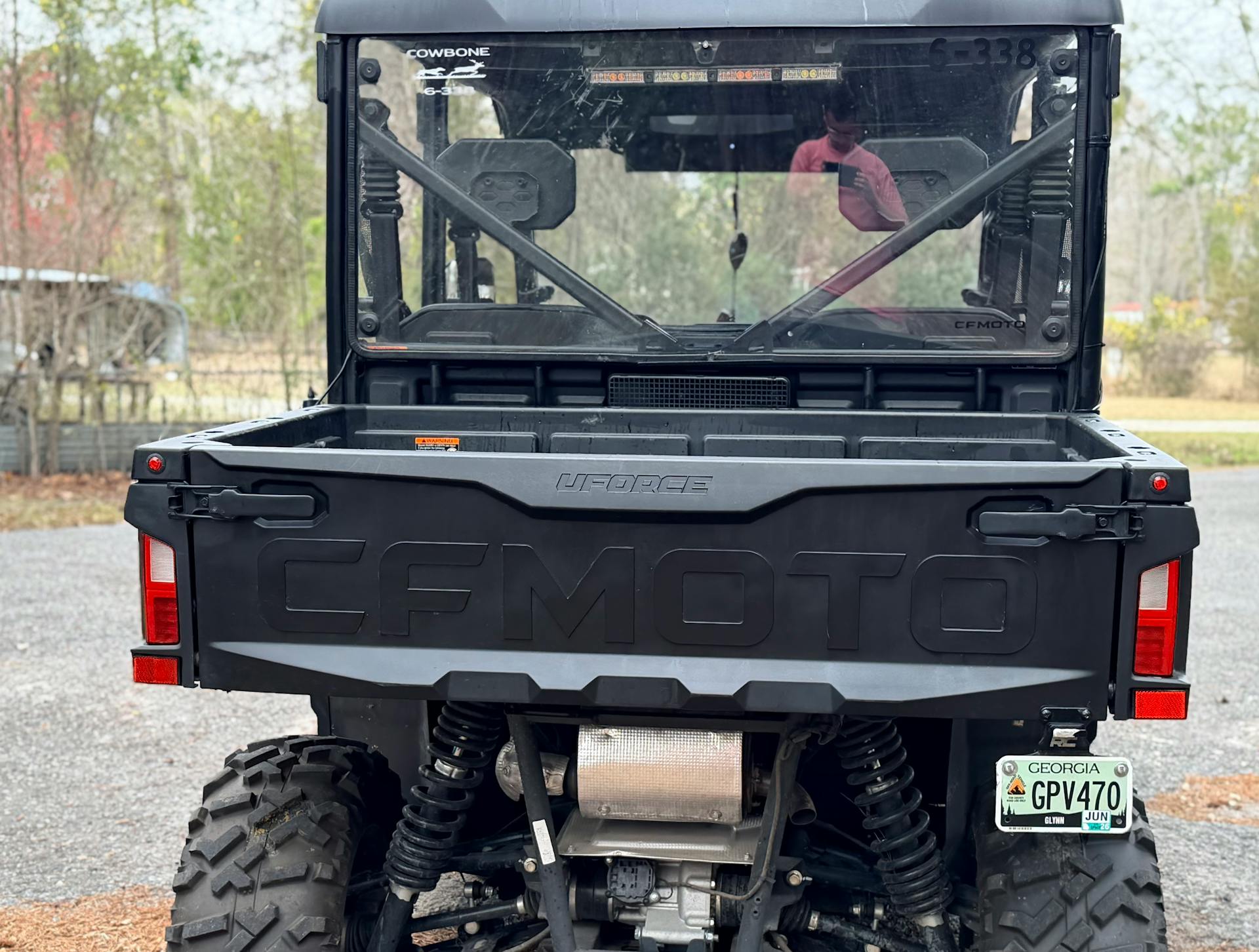 2025 CFMoto UForce 800 XL gate/windshield