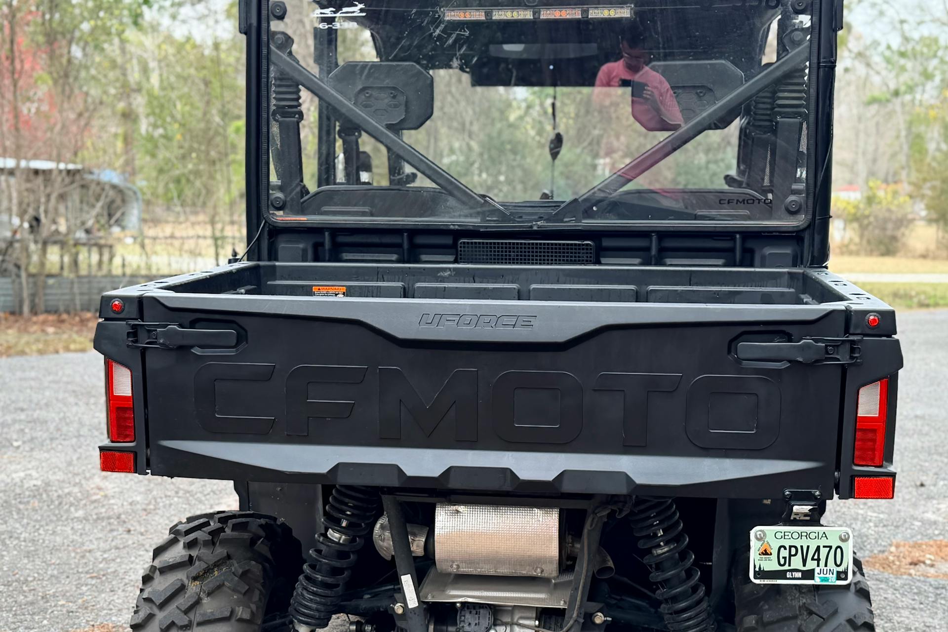 2025 CFMoto UForce 800 XL gate/windshield