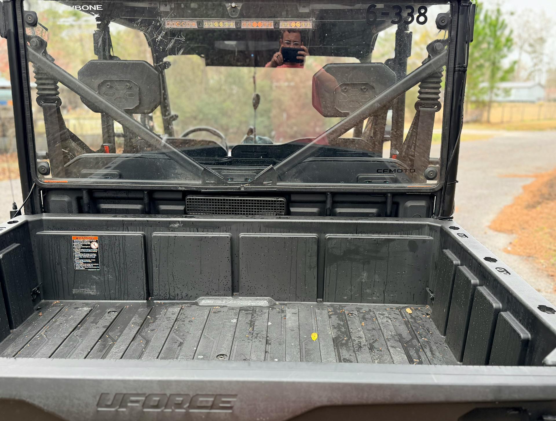 2025 CFMoto UForce 800 XL bed