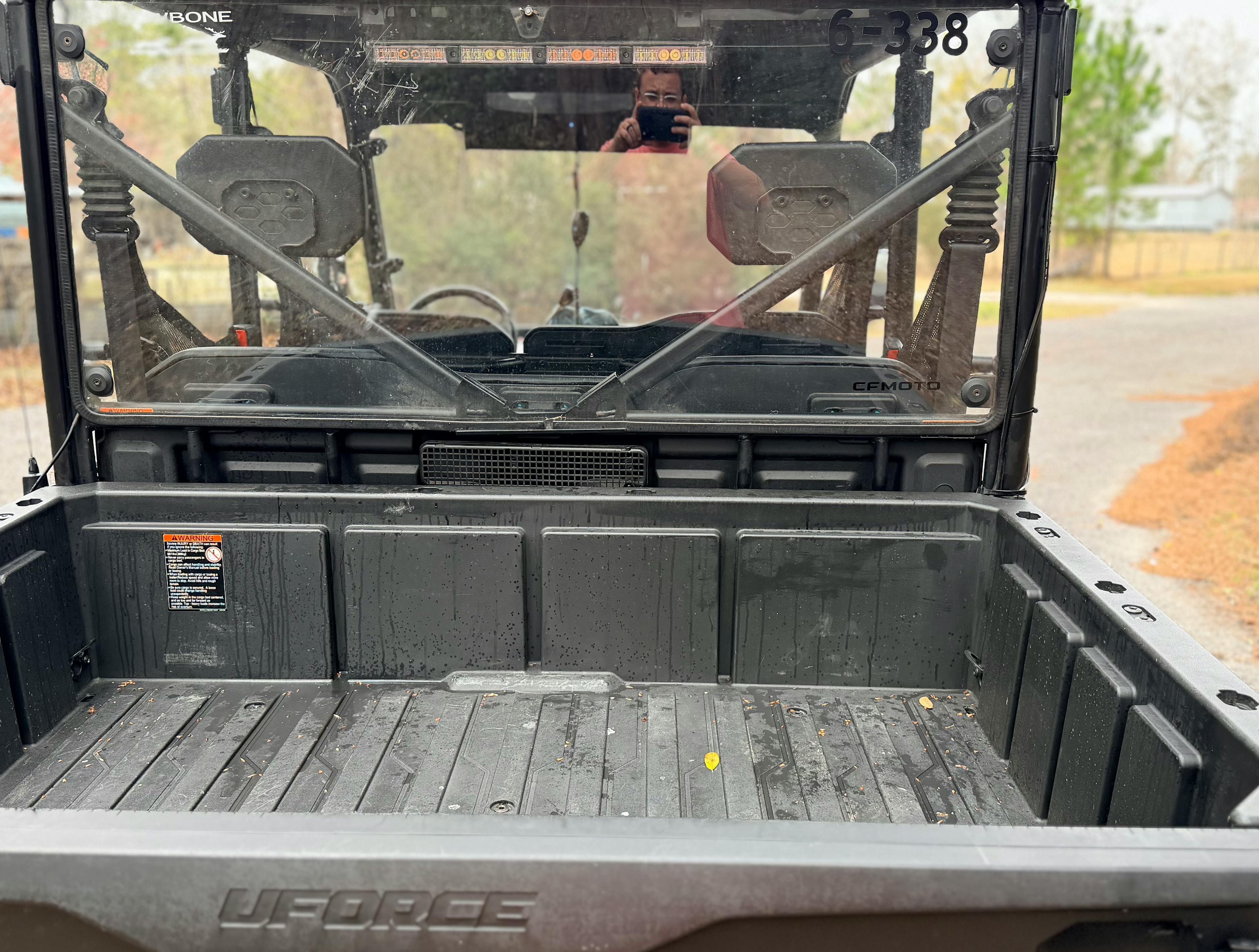 2025 CFMoto UForce 800 XL bed