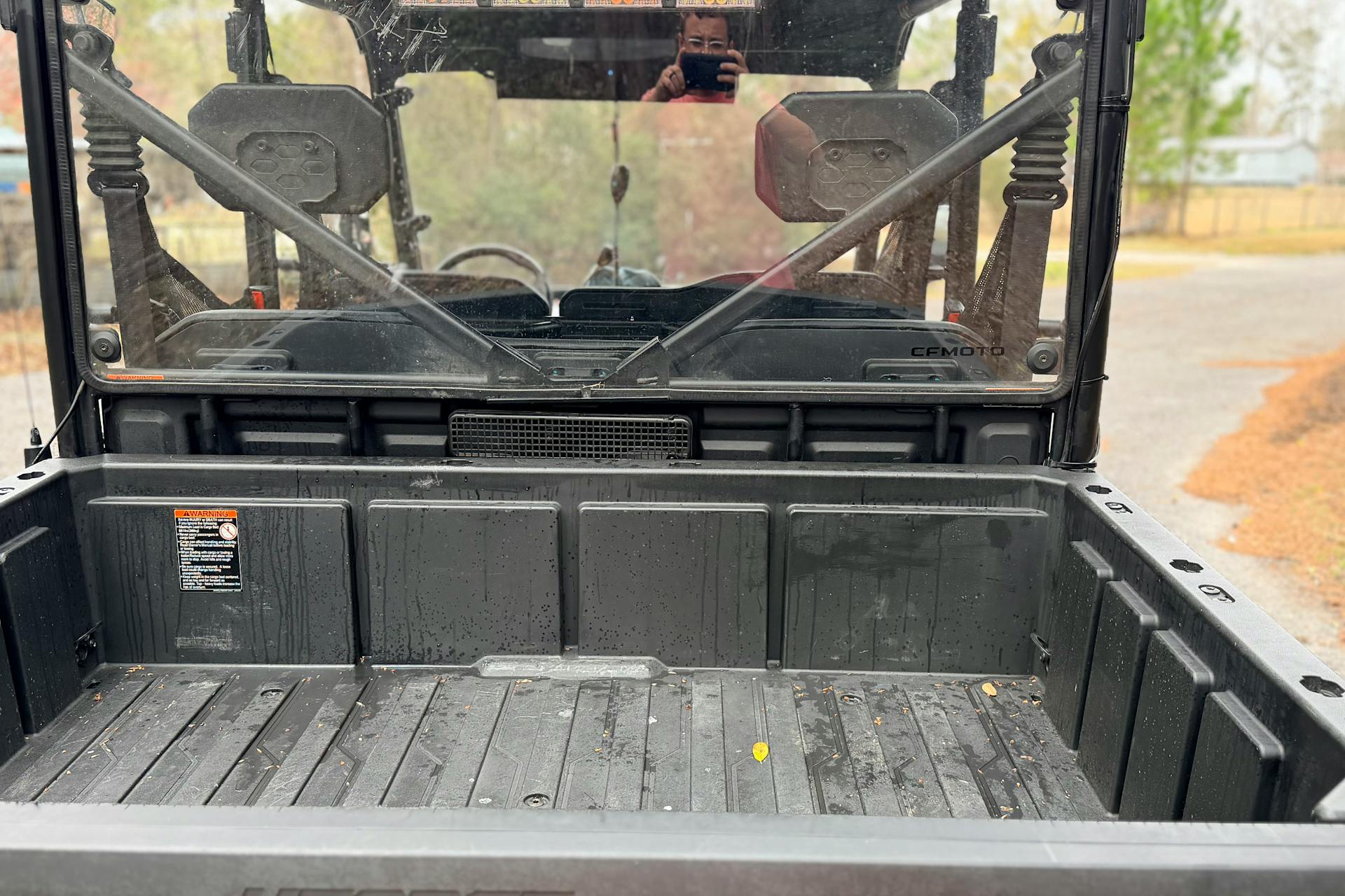 2025 CFMoto UForce 800 XL bed