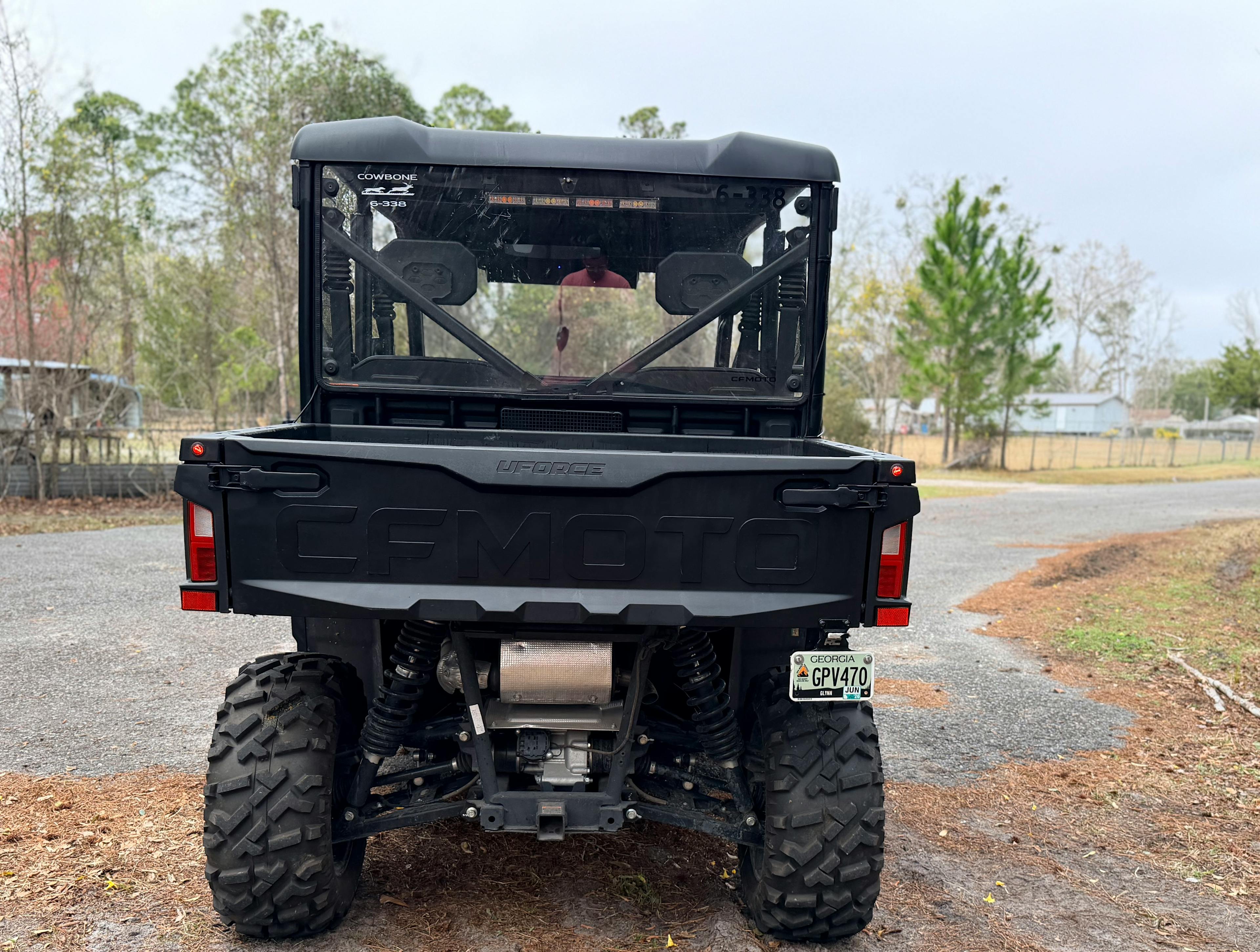 2025 CFMoto UForce 800 XL rear