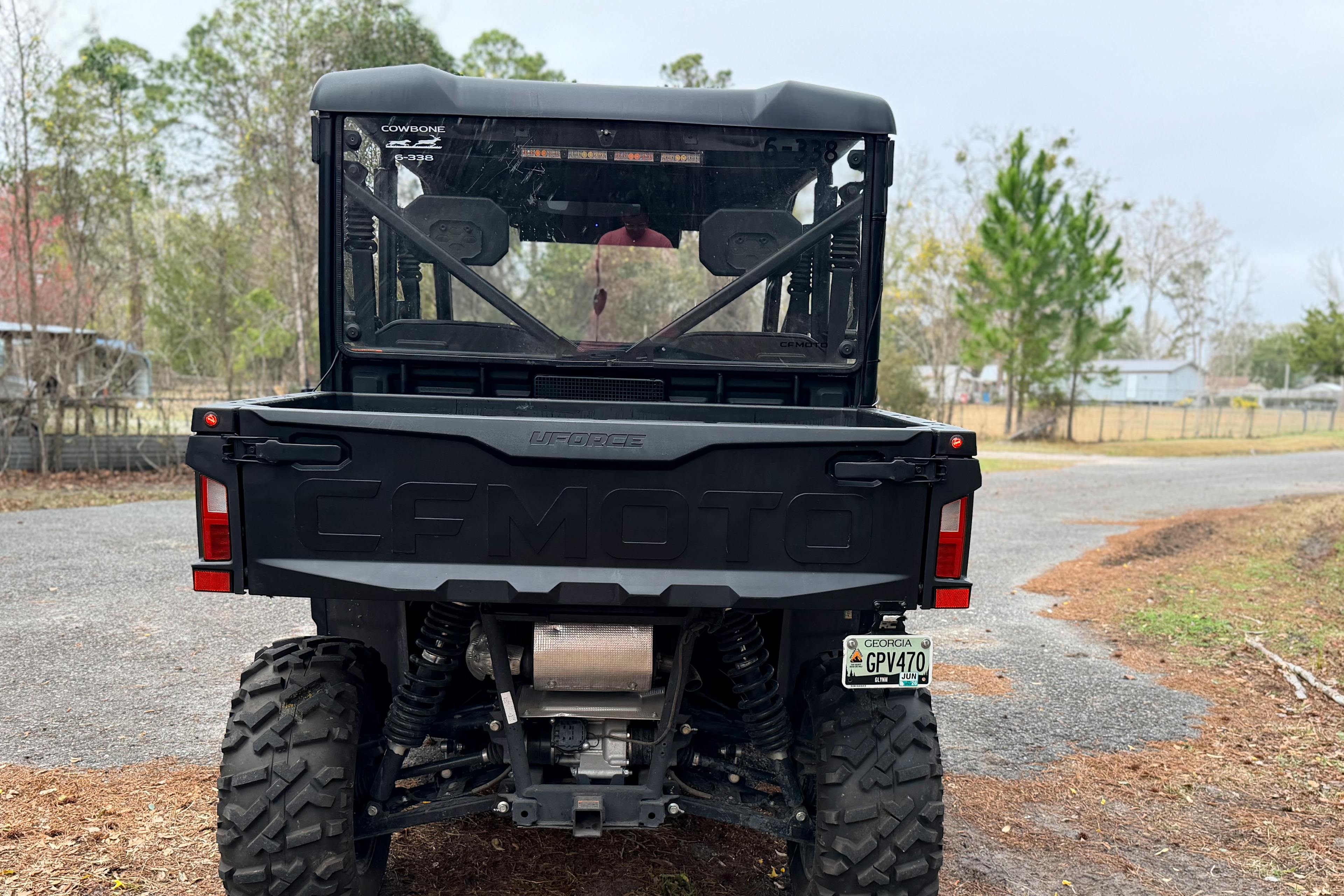 2025 CFMoto UForce 800 XL rear