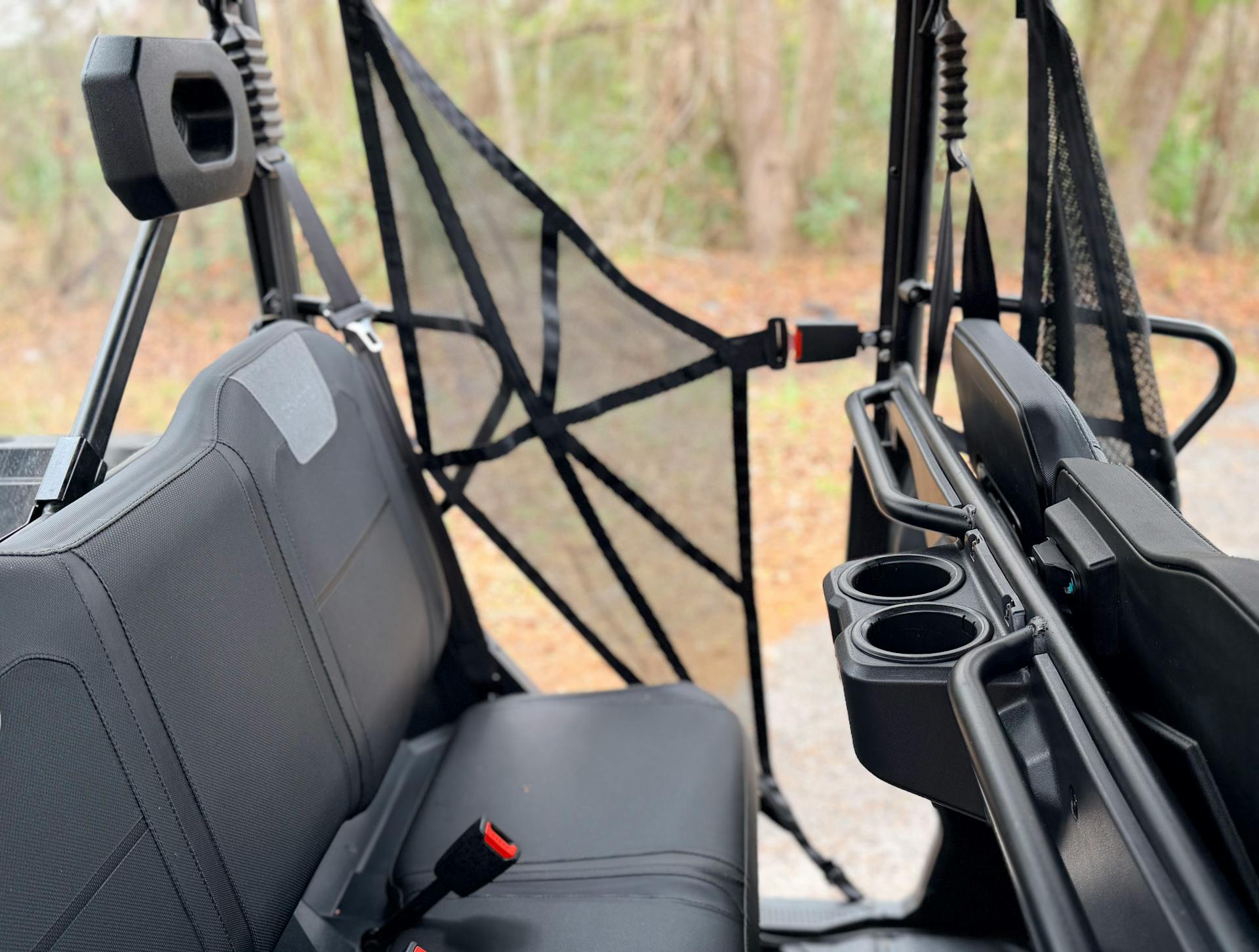 2025 CFMoto UForce 800 XL rear seat passenger side