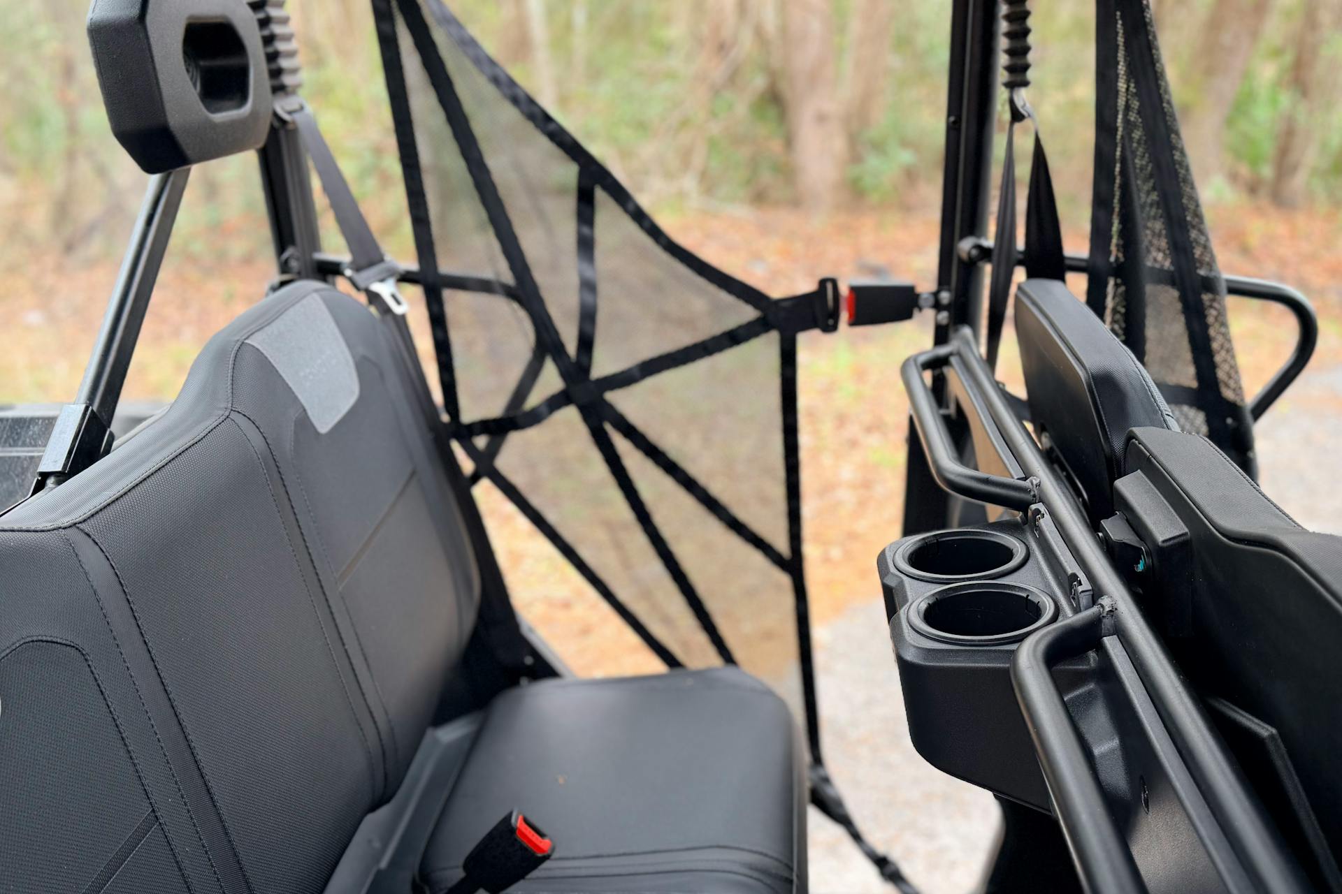 2025 CFMoto UForce 800 XL rear seat passenger side