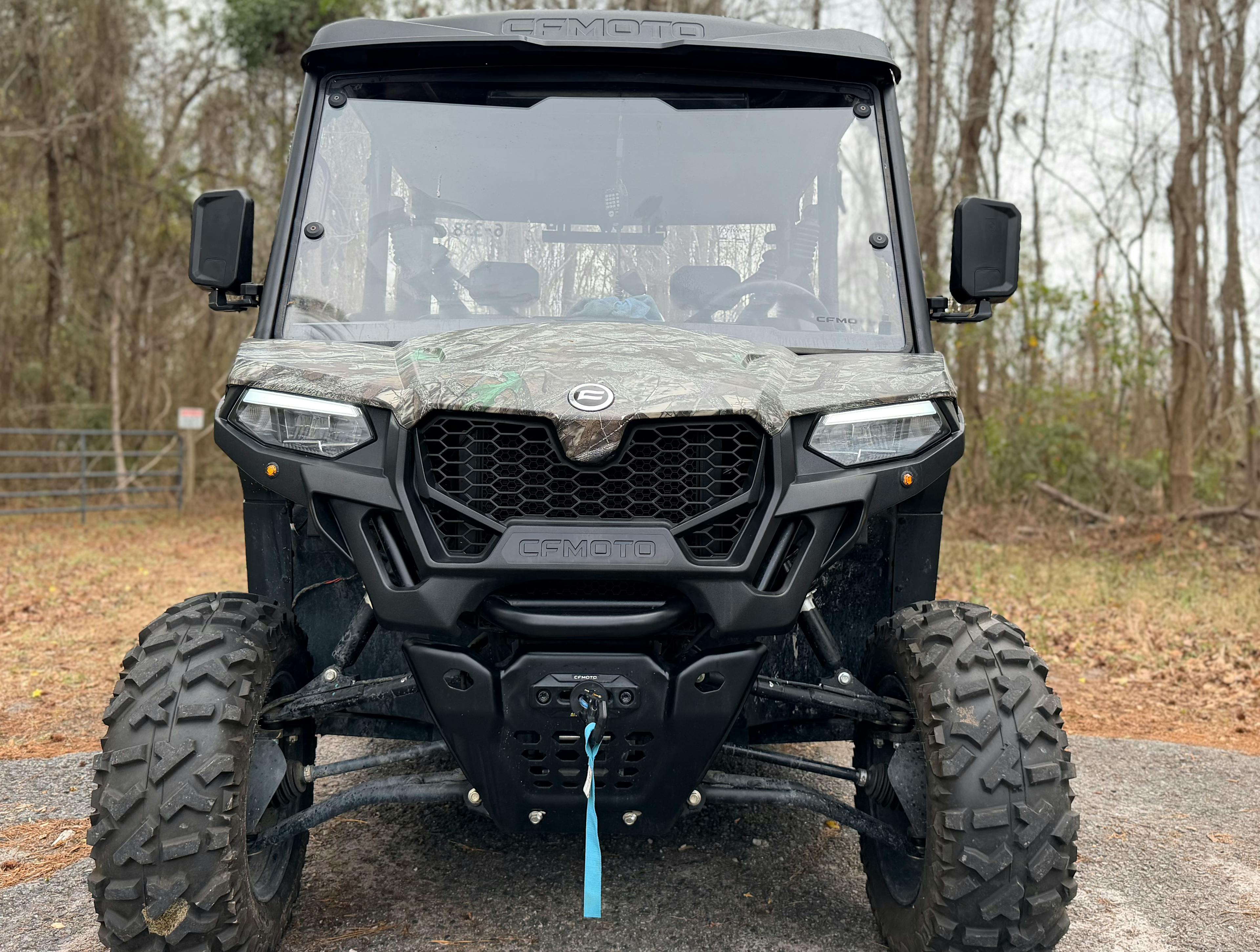 2025 CFMoto UForce 800 XL front super close