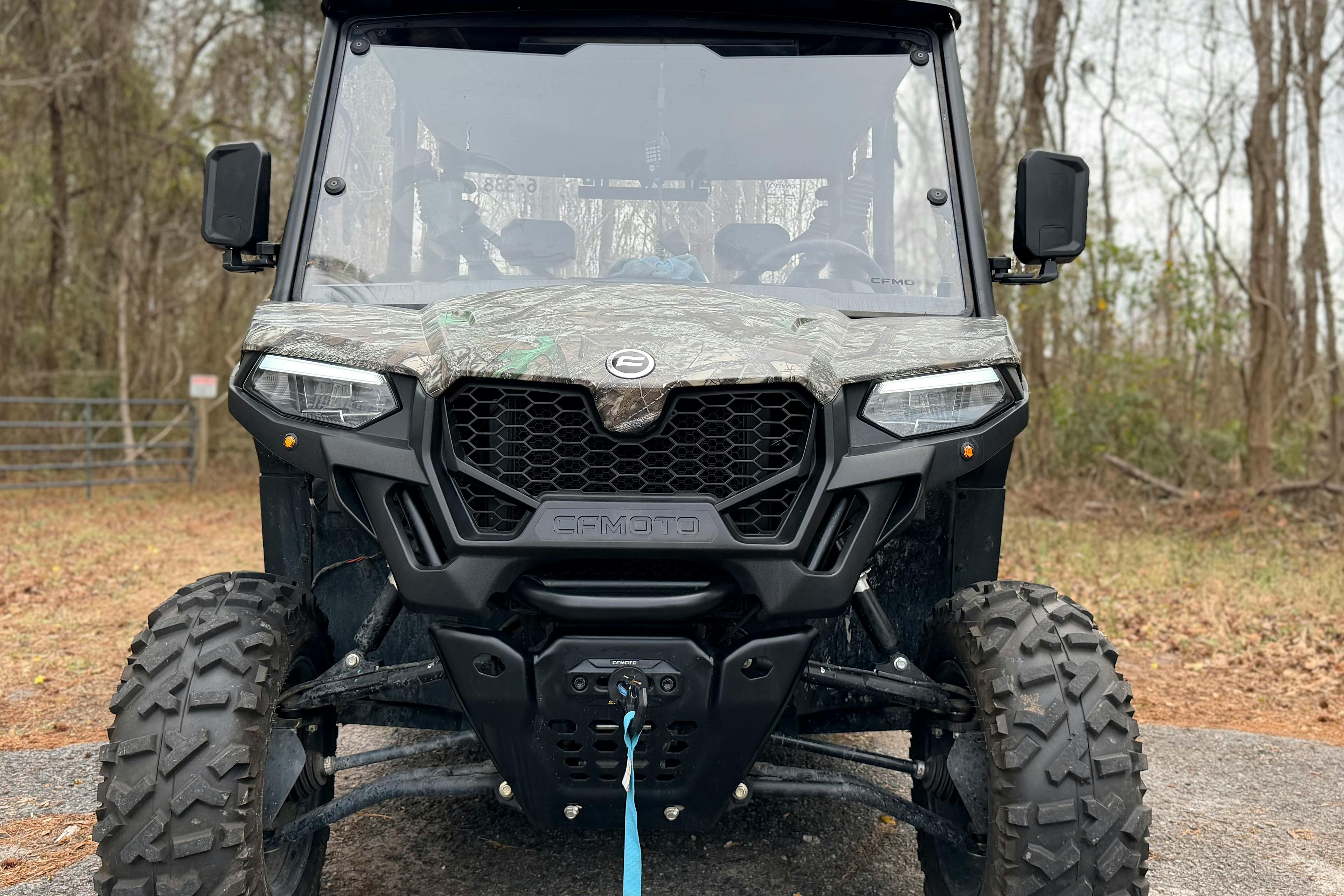 2025 CFMoto UForce 800 XL front super close