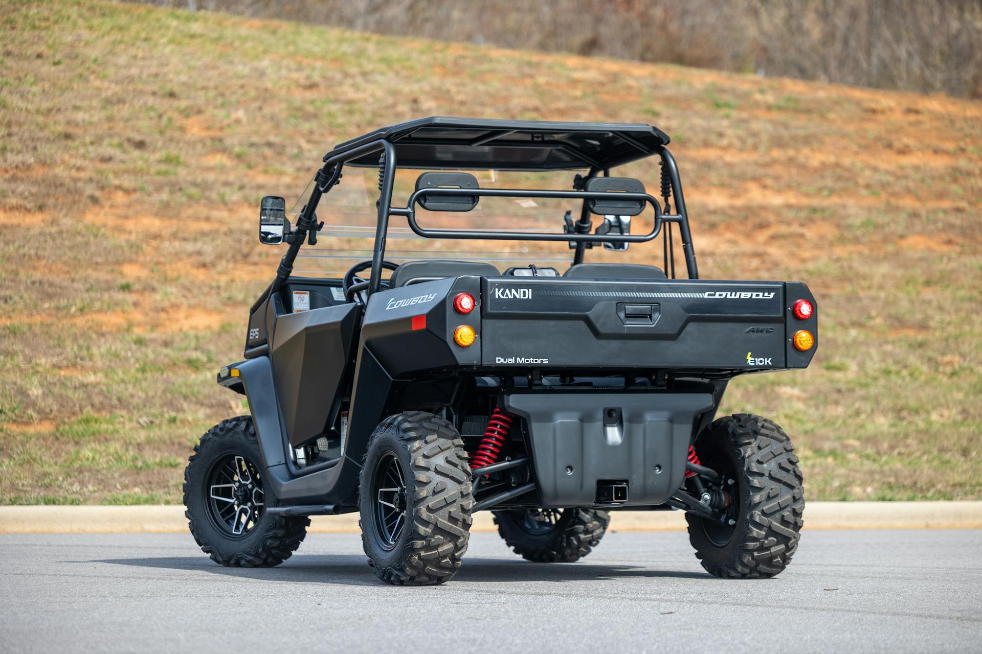 2024 Kandi Cowboy e10K driver rear 3/4 shallow