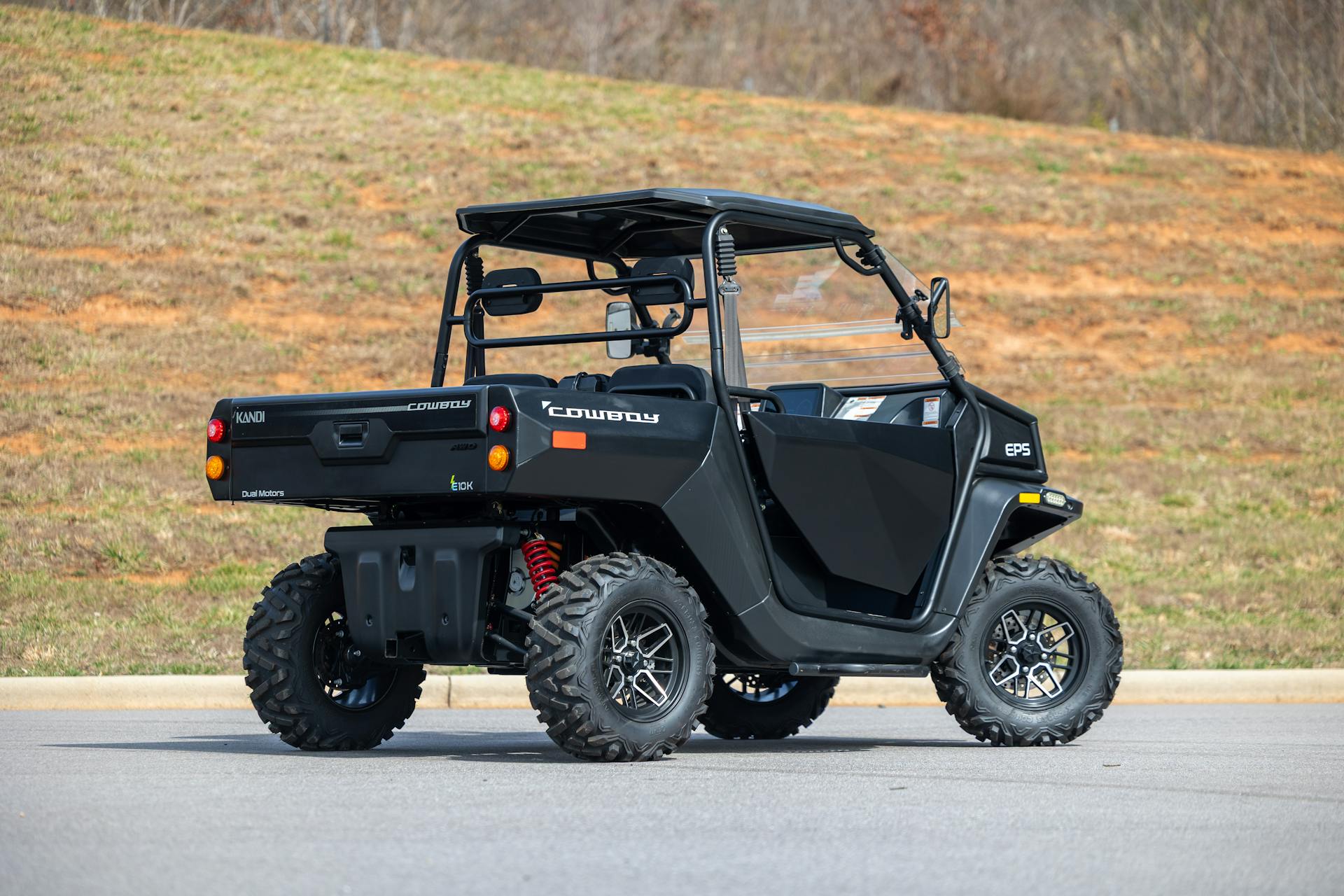 2024 Kandi Cowboy e10K passenger rear 3/4 wide