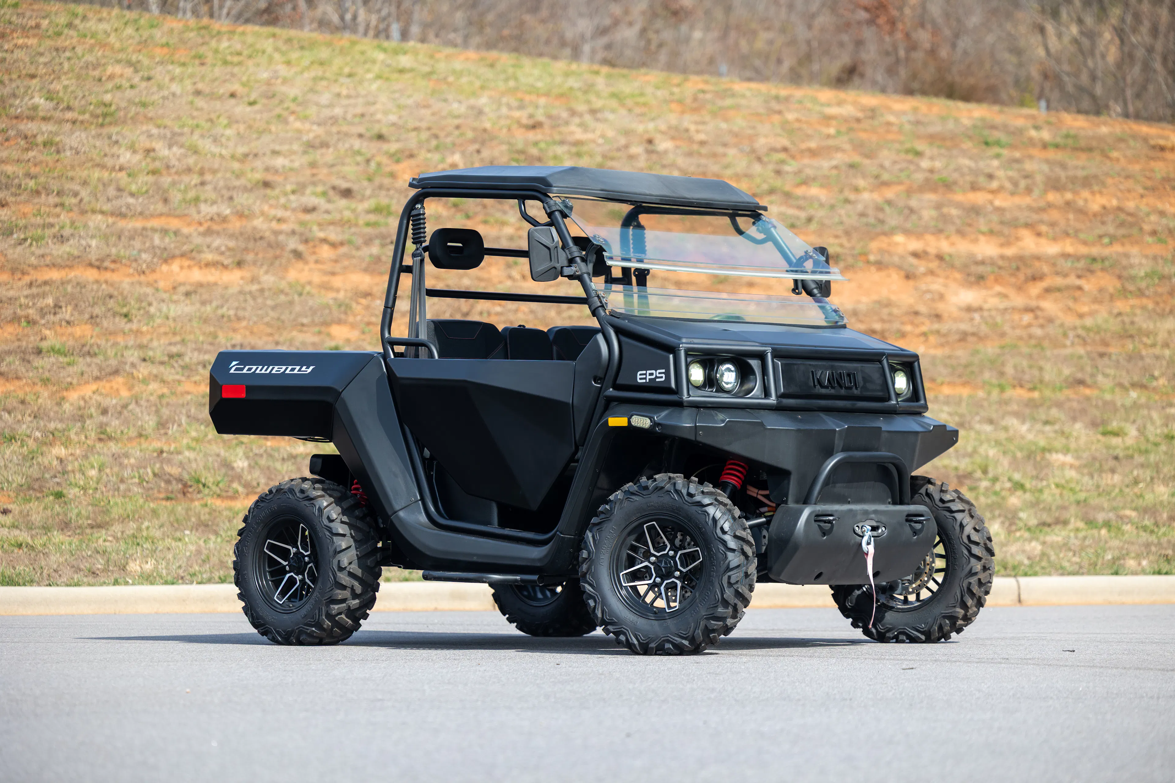 2024 Kandi Cowboy e10K front passenger 3/4