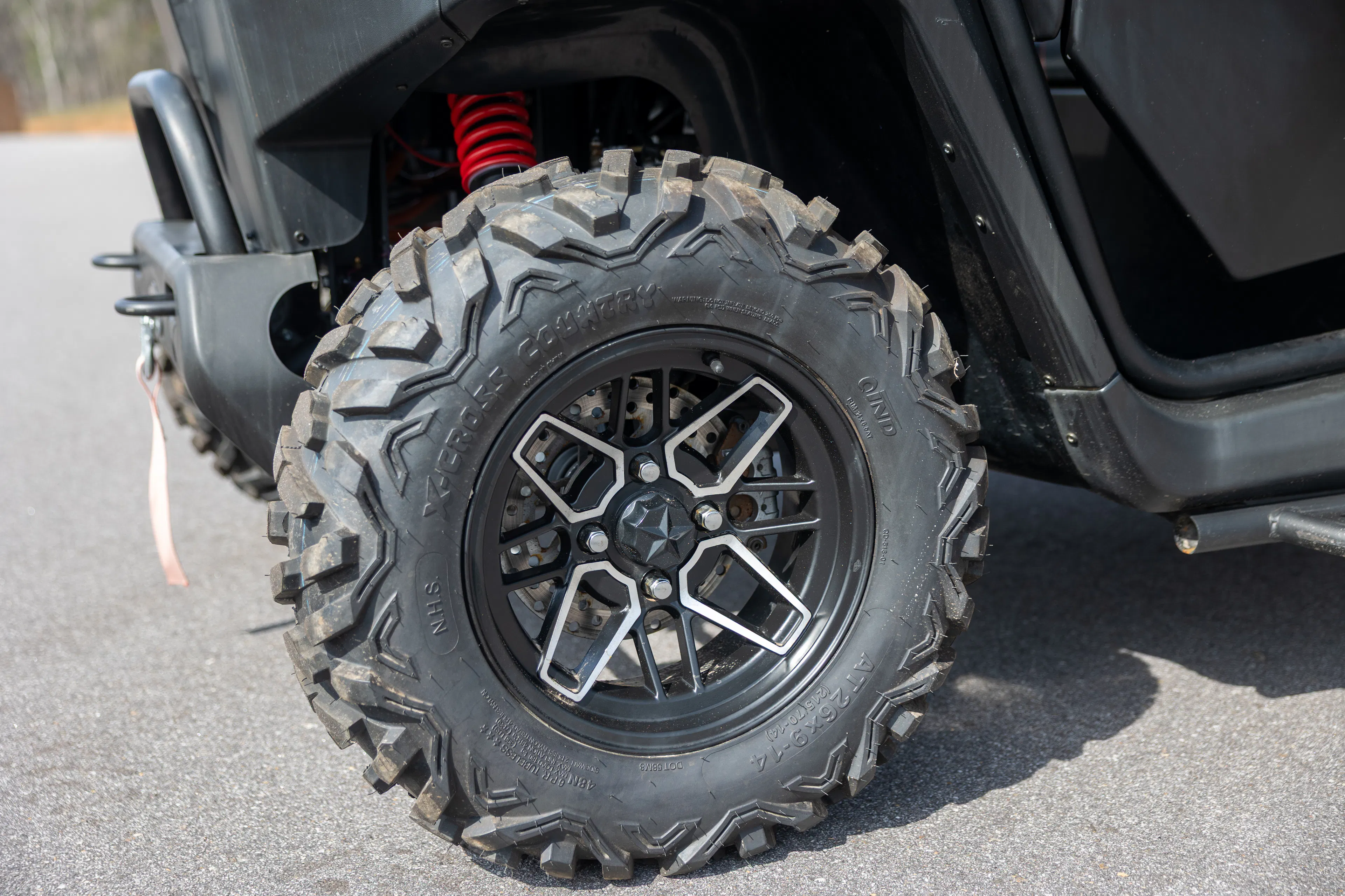 2024 Kandi Cowboy e10K driver front tire