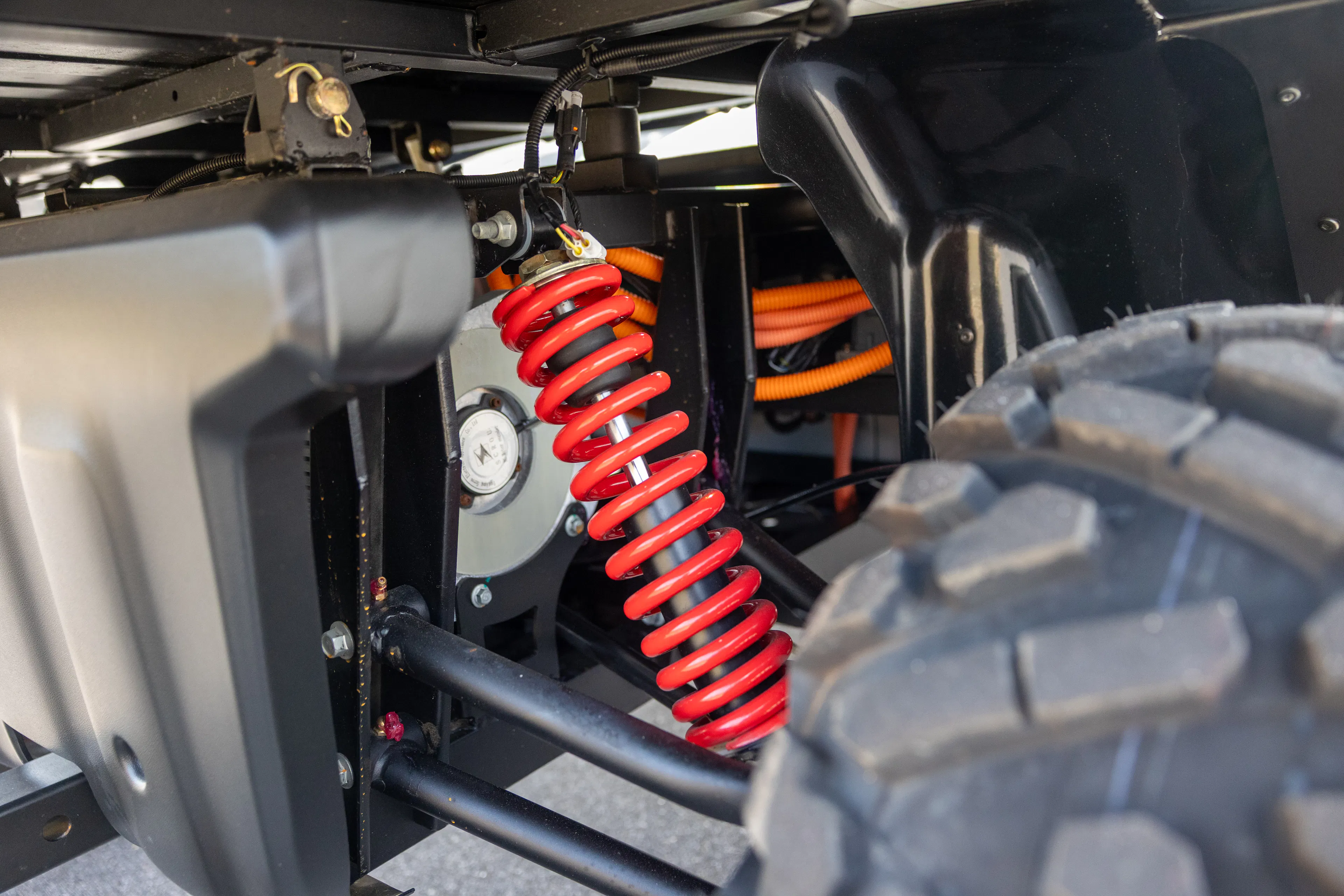 2024 Kandi Cowboy e10K passenger rear suspension