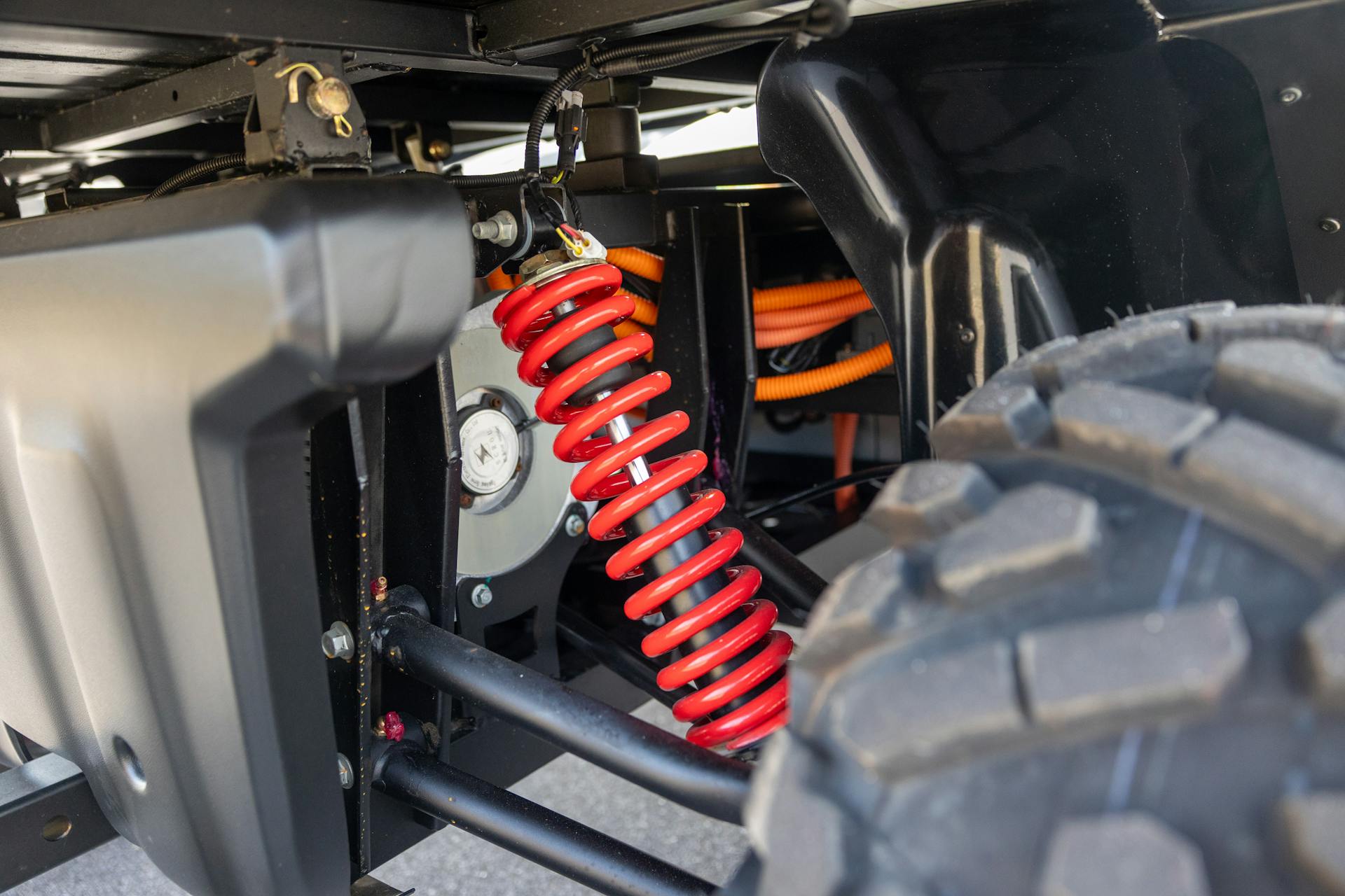 2024 Kandi Cowboy e10K passenger rear suspension