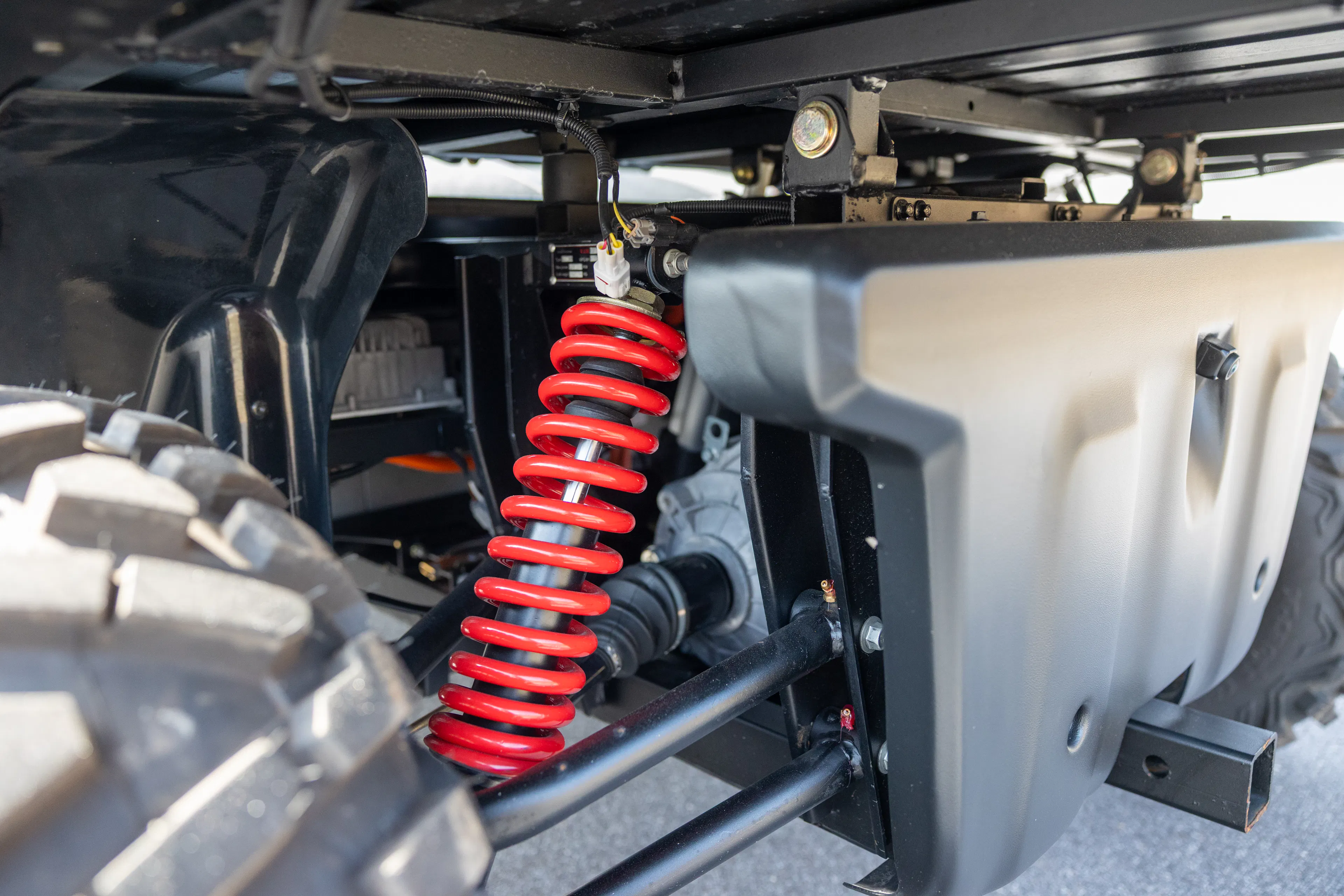 2024 Kandi Cowboy e10K driver rear suspension