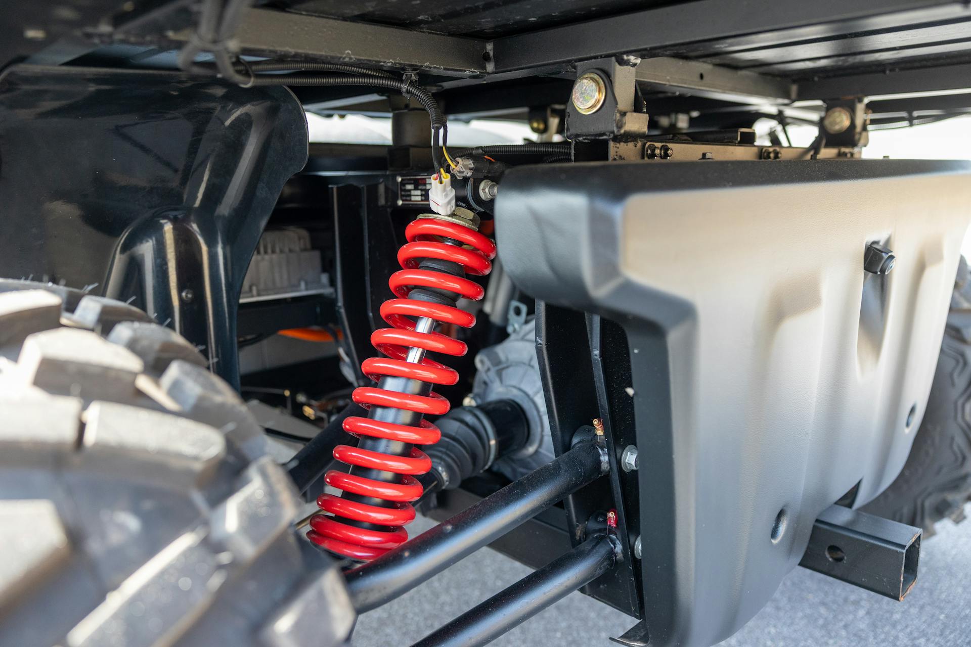 2024 Kandi Cowboy e10K driver rear suspension