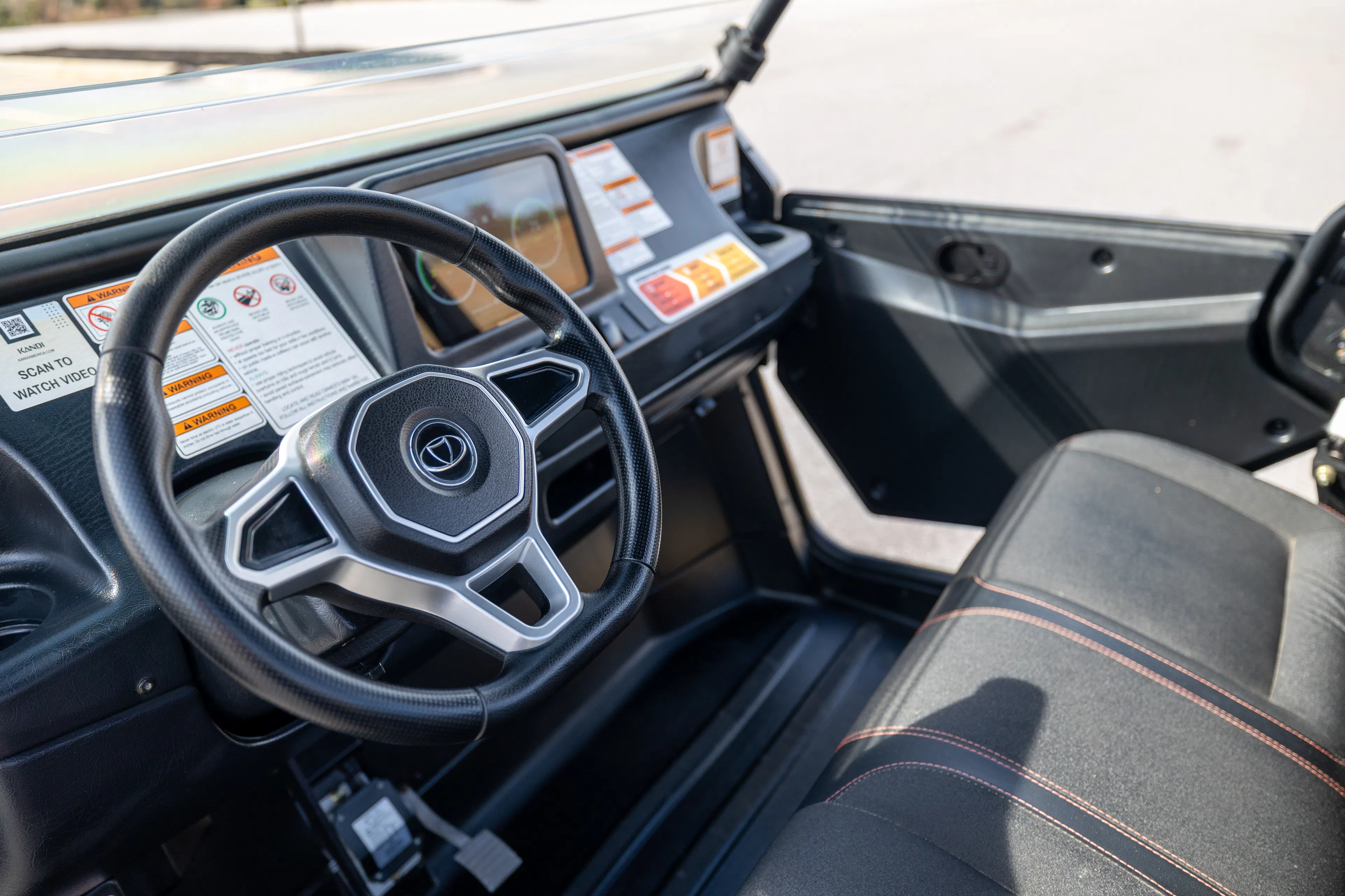 2024 Kandi Cowboy e10K steering wheel/dash