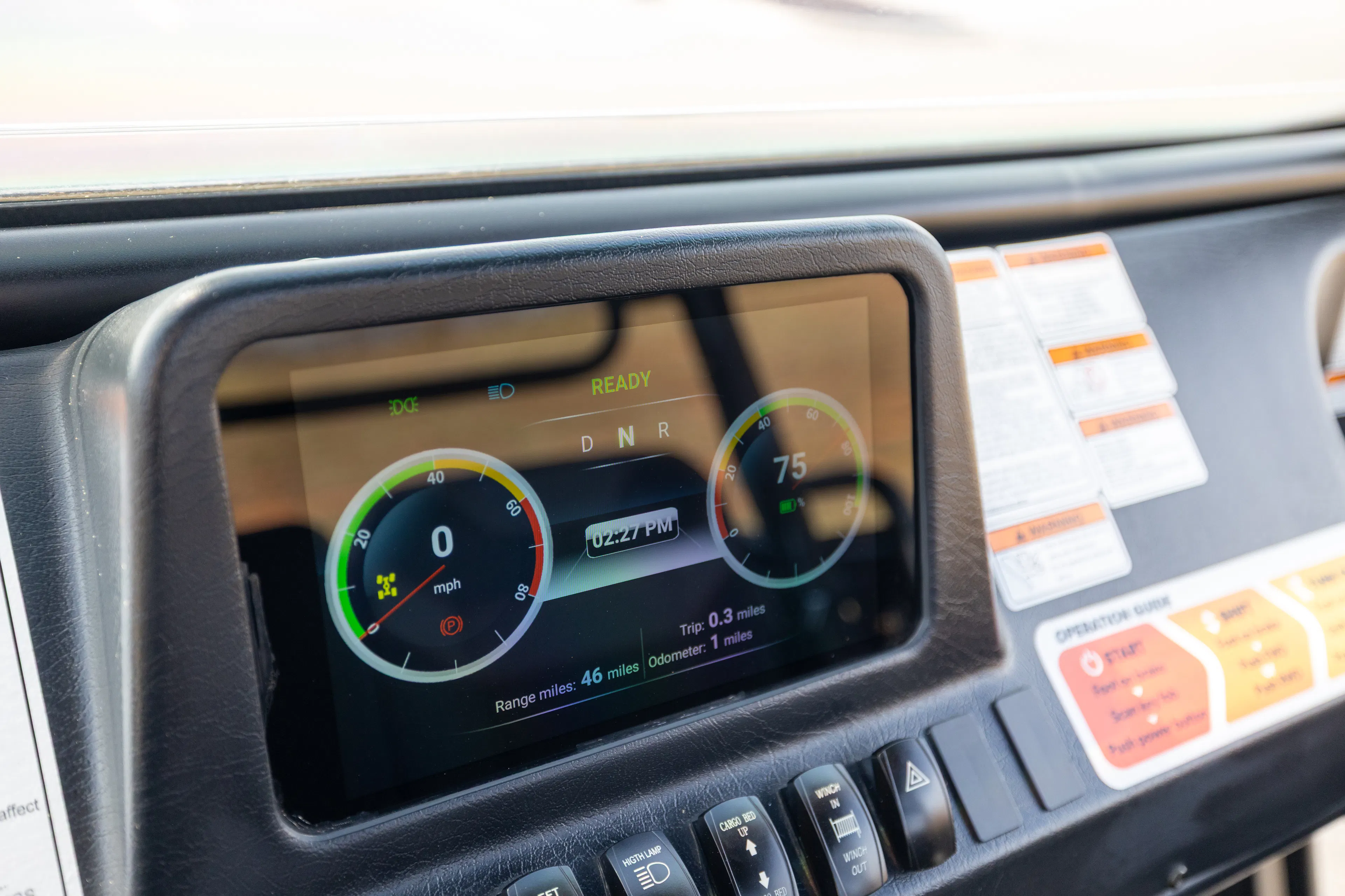 2024 Kandi Cowboy e10K digital dash