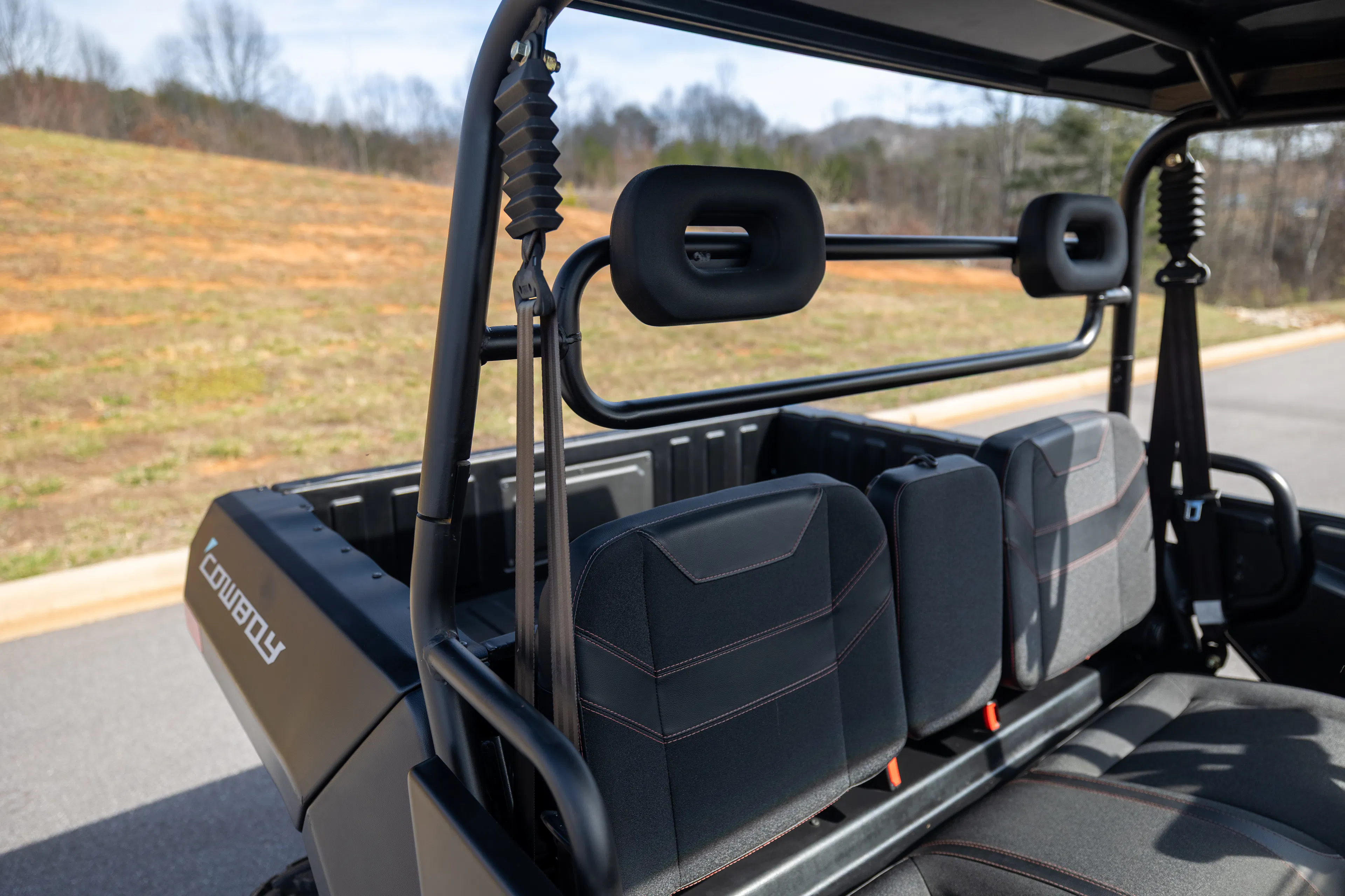 2024 Kandi Cowboy e10K seats from passenger side