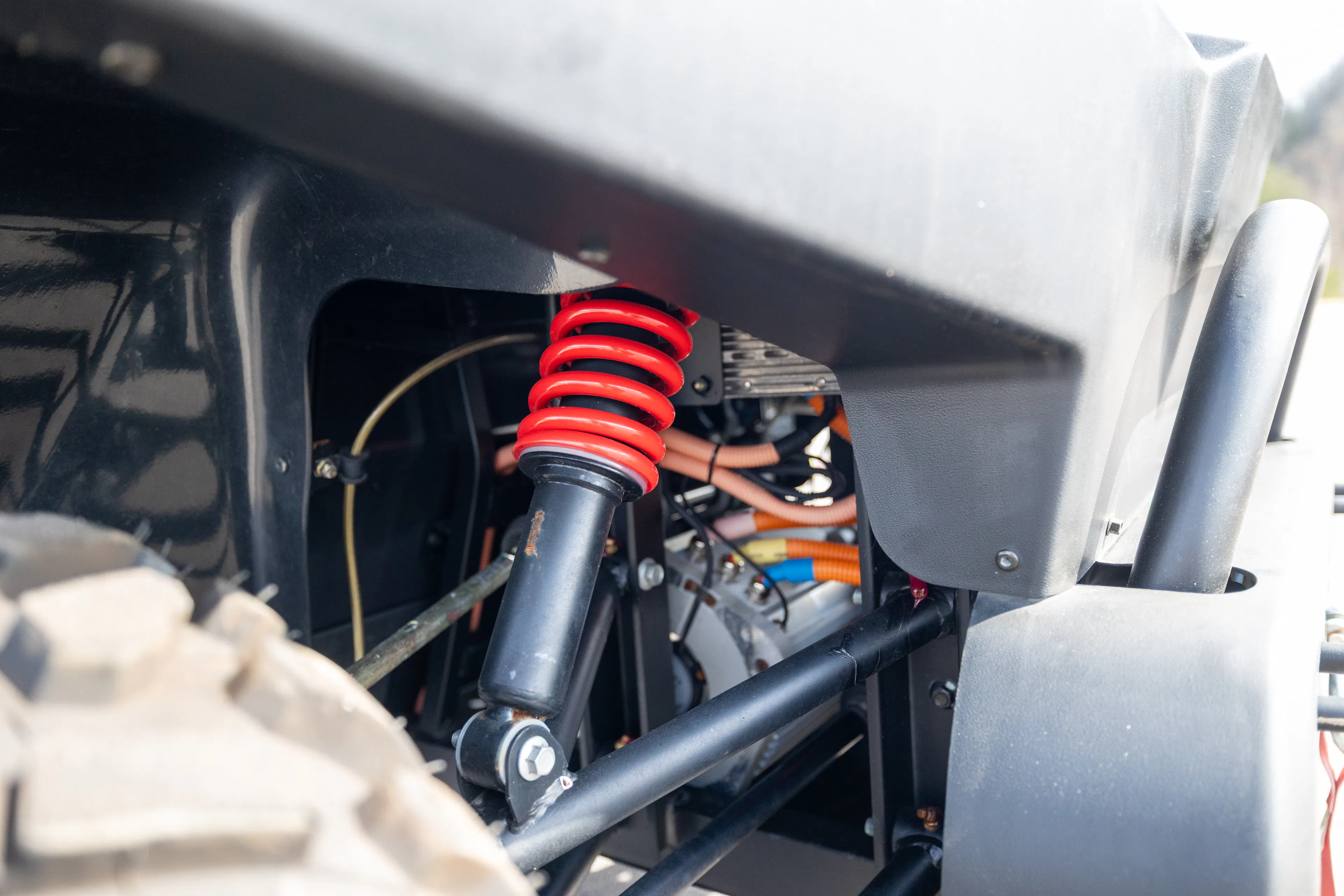 2024 Kandi Cowboy e10K passenger front suspension