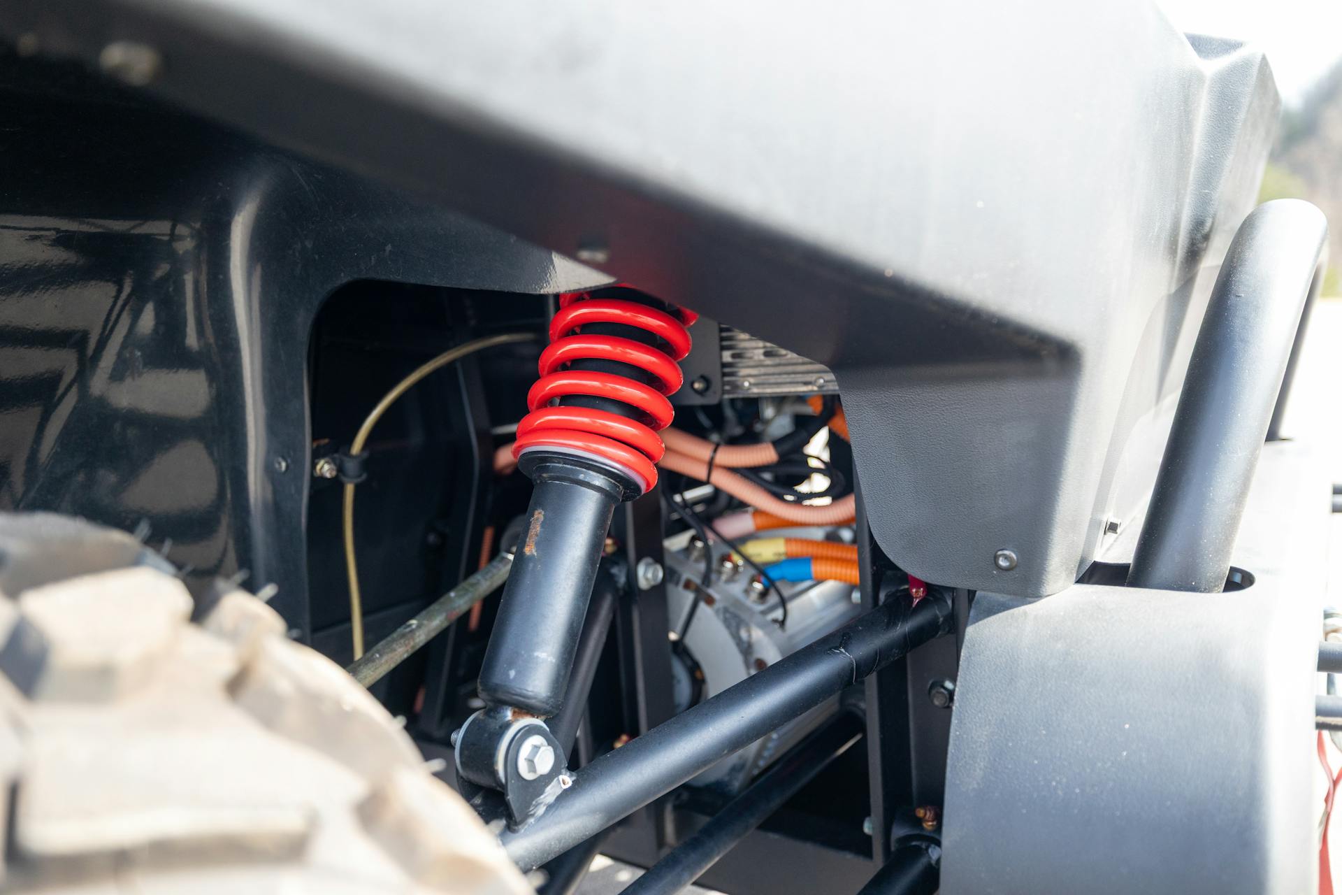 2024 Kandi Cowboy e10K passenger front suspension