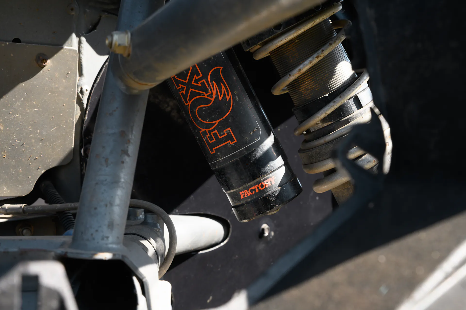 2024 Can-Am Maverick X3 Gray Leadbetter Race Car shock body